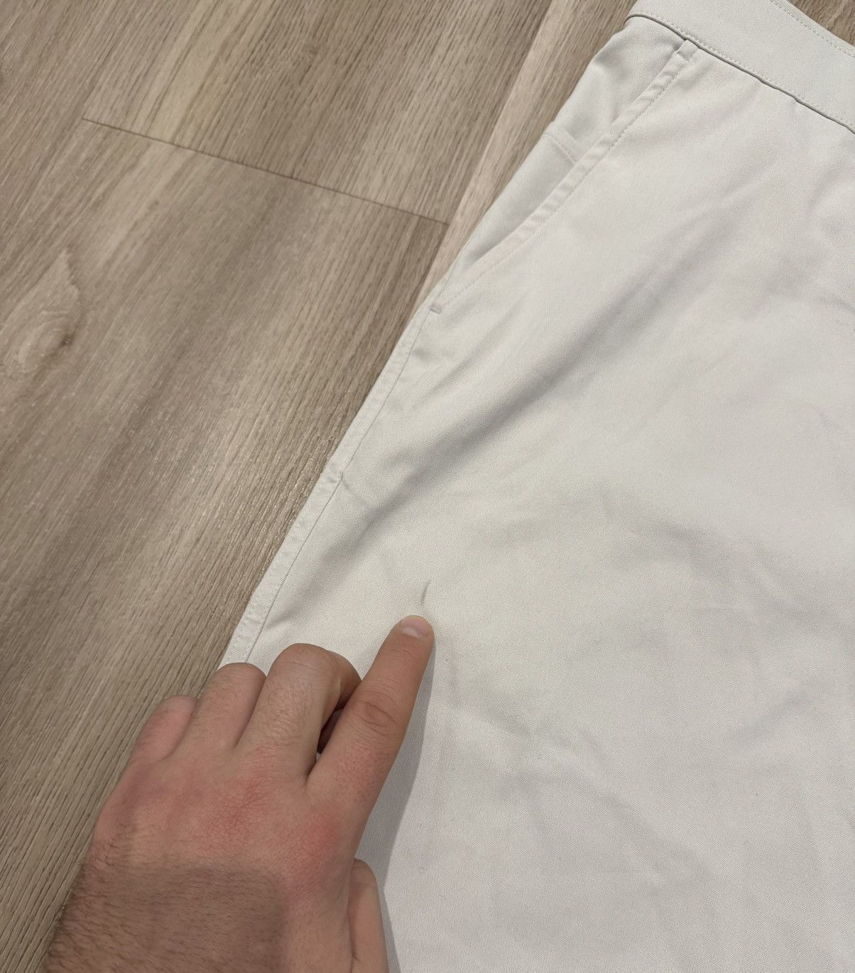 Nike Vintage Nike Cream Classic Chino Shorts Size US 40 / EU 56 - 2 Thumbnail