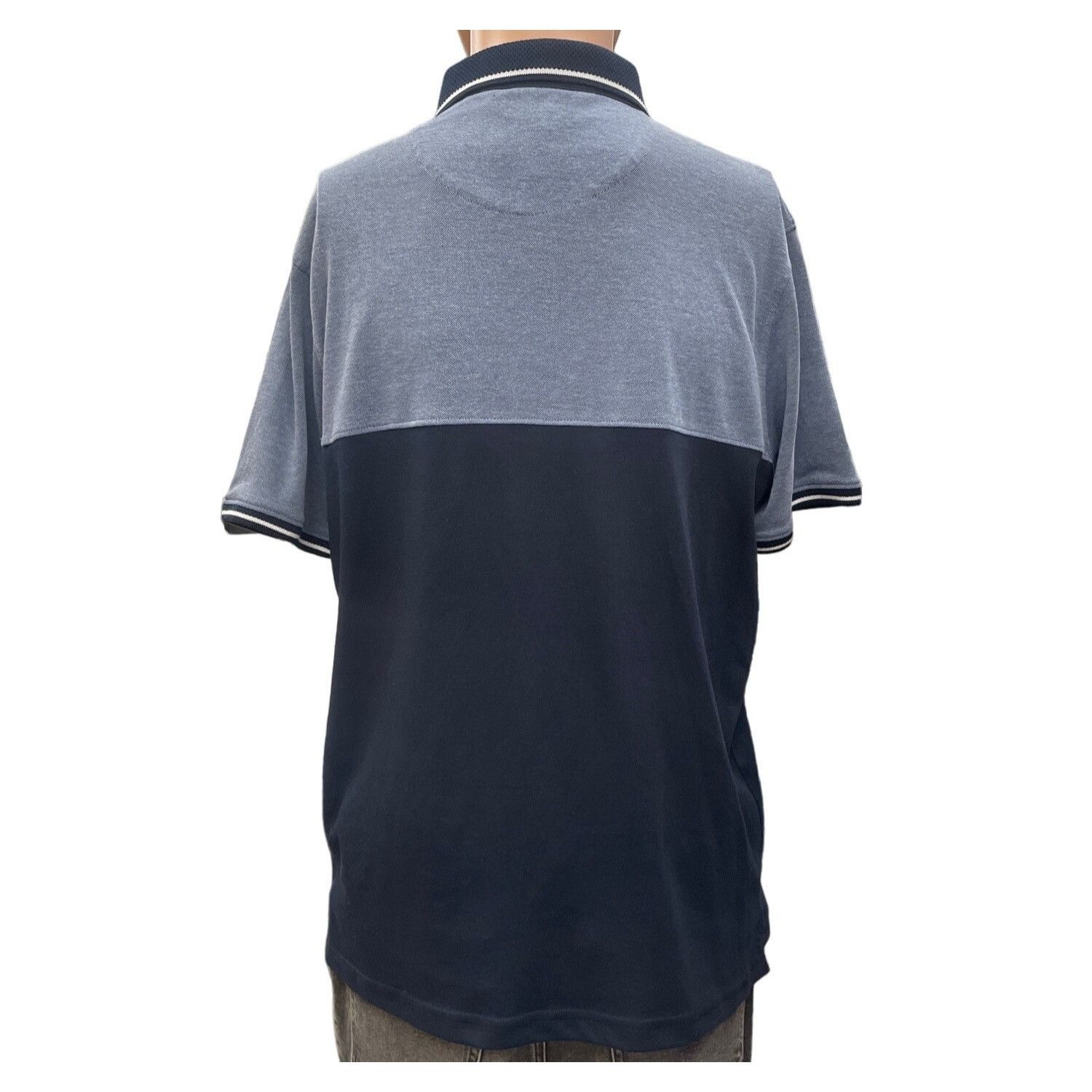 Other Cactus Man Men's Blue Short Sleeve Polo Size L SKU 1224 Size US L / EU 52-54 / 3 - 2 Thumbnail