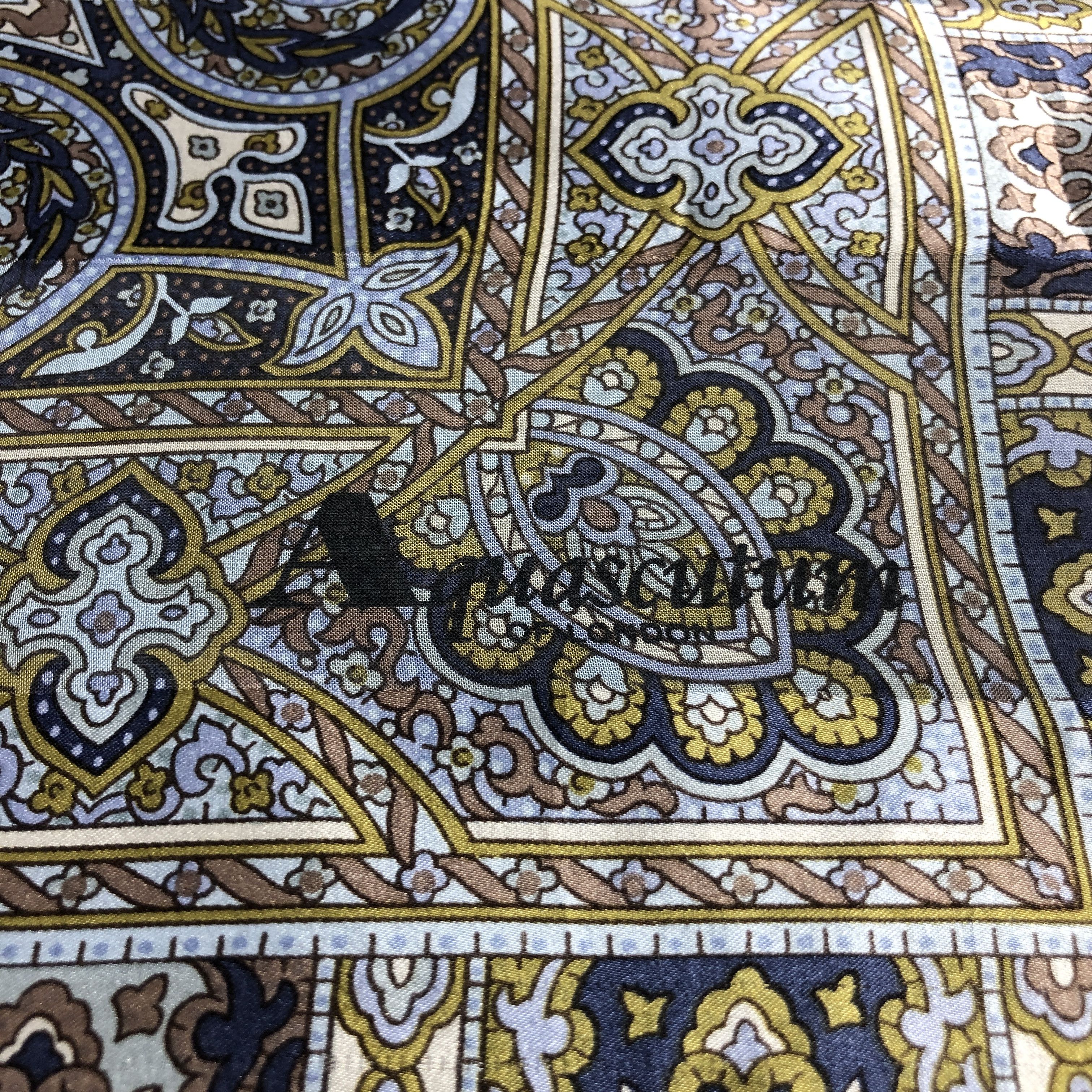 Aquascutum Aquascutum Paisley Silk Scarf M1194 Size ONE SIZE - 4 Thumbnail