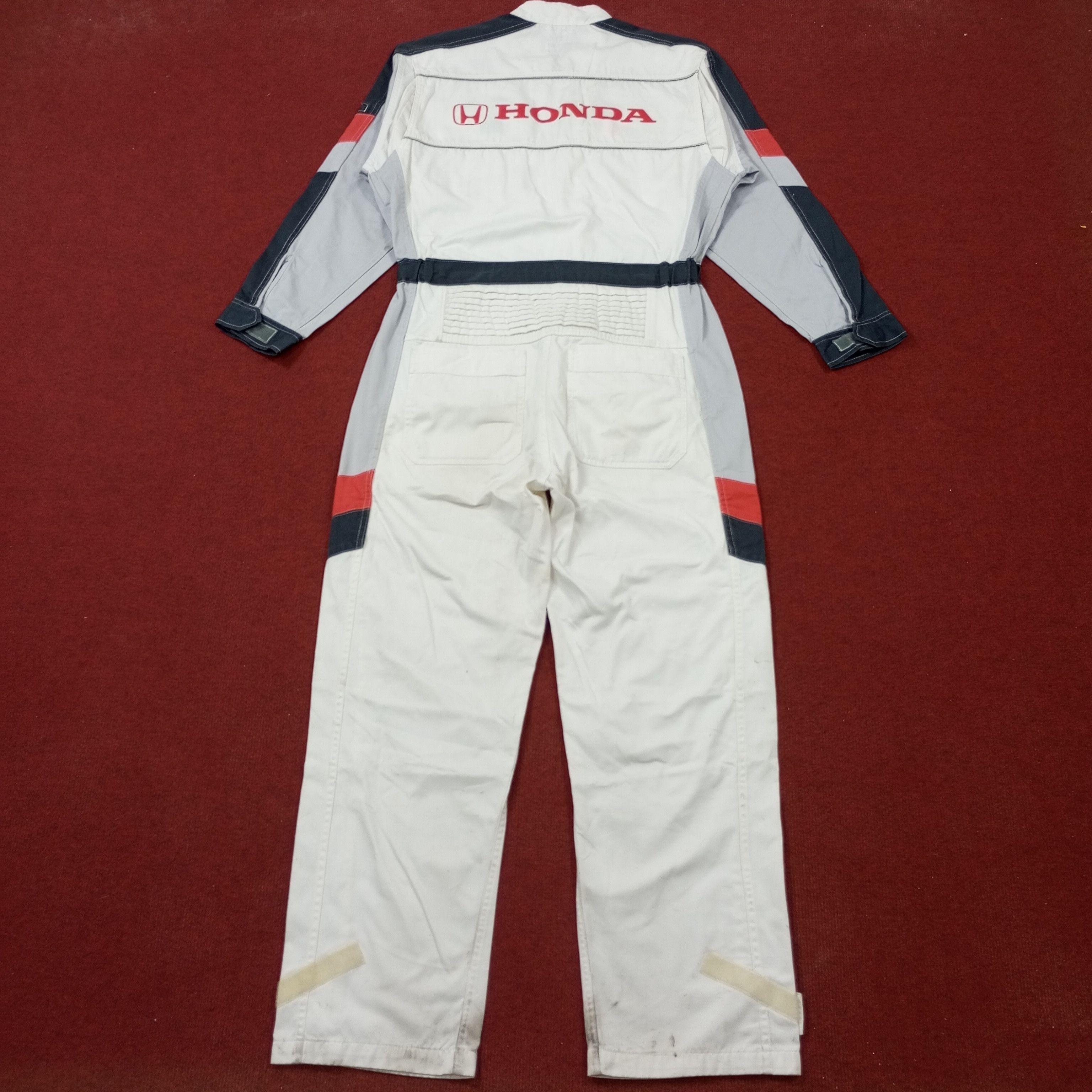 Honda × Vintage Honda Japanese Motorsports Racing Workwear Coverall Jacket Size US M / EU 48-50 / 2 - 1 Thumbnail