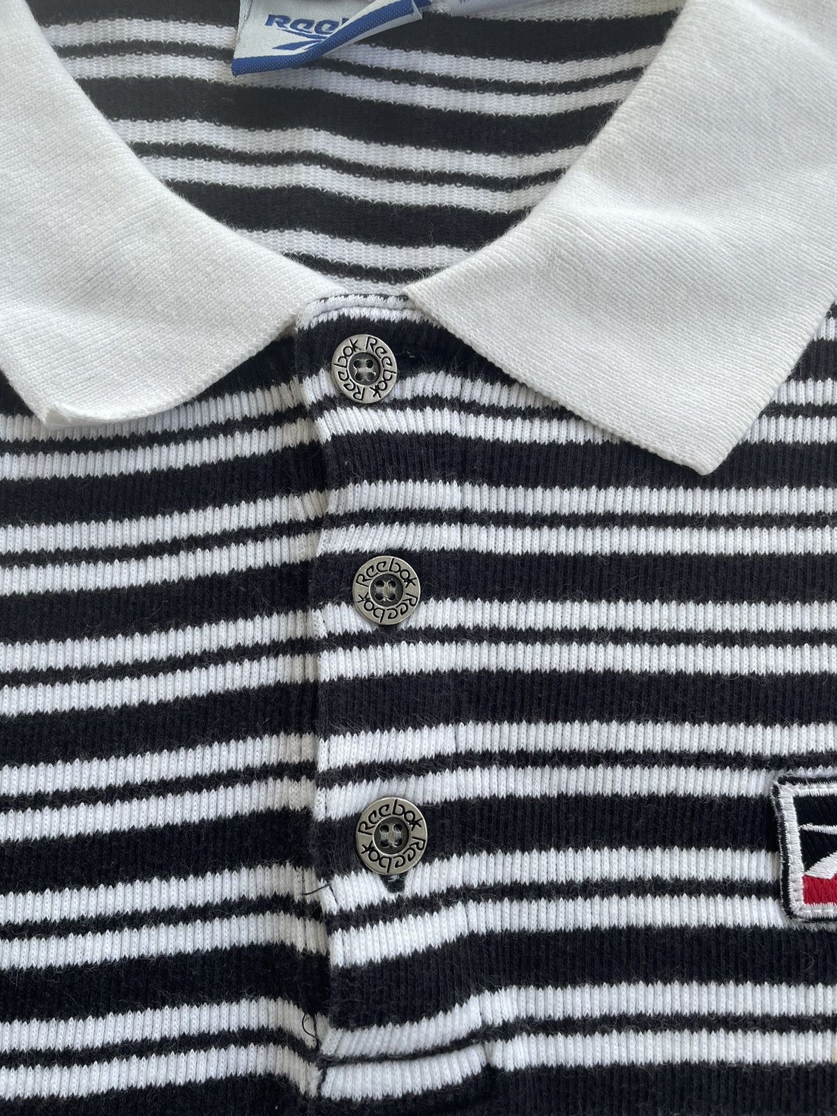 Reebok × Vintage VINTAGE REEBOK POLO TEE Size US L / EU 52-54 / 3 - 4 Thumbnail