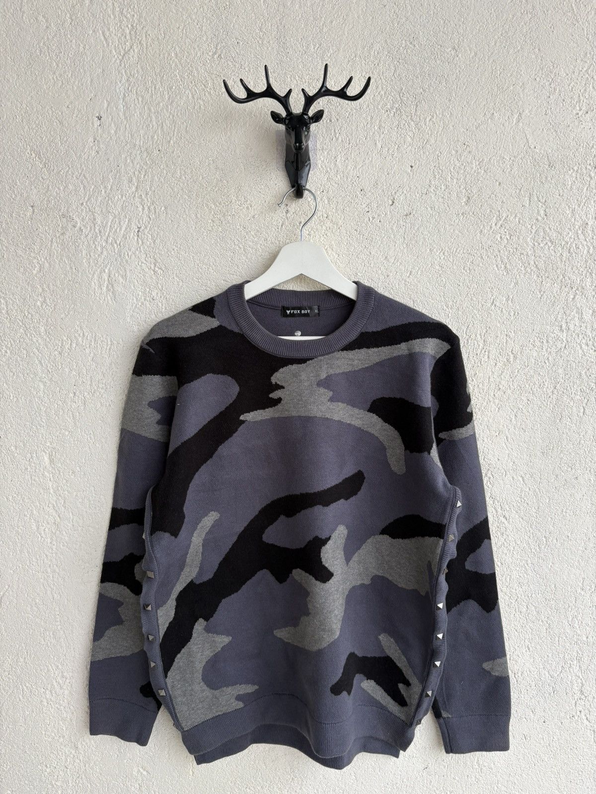 Number (N)ine Fox boy knit studet lgb style Size US M / EU 48-50 / 2 - 1 Thumbnail