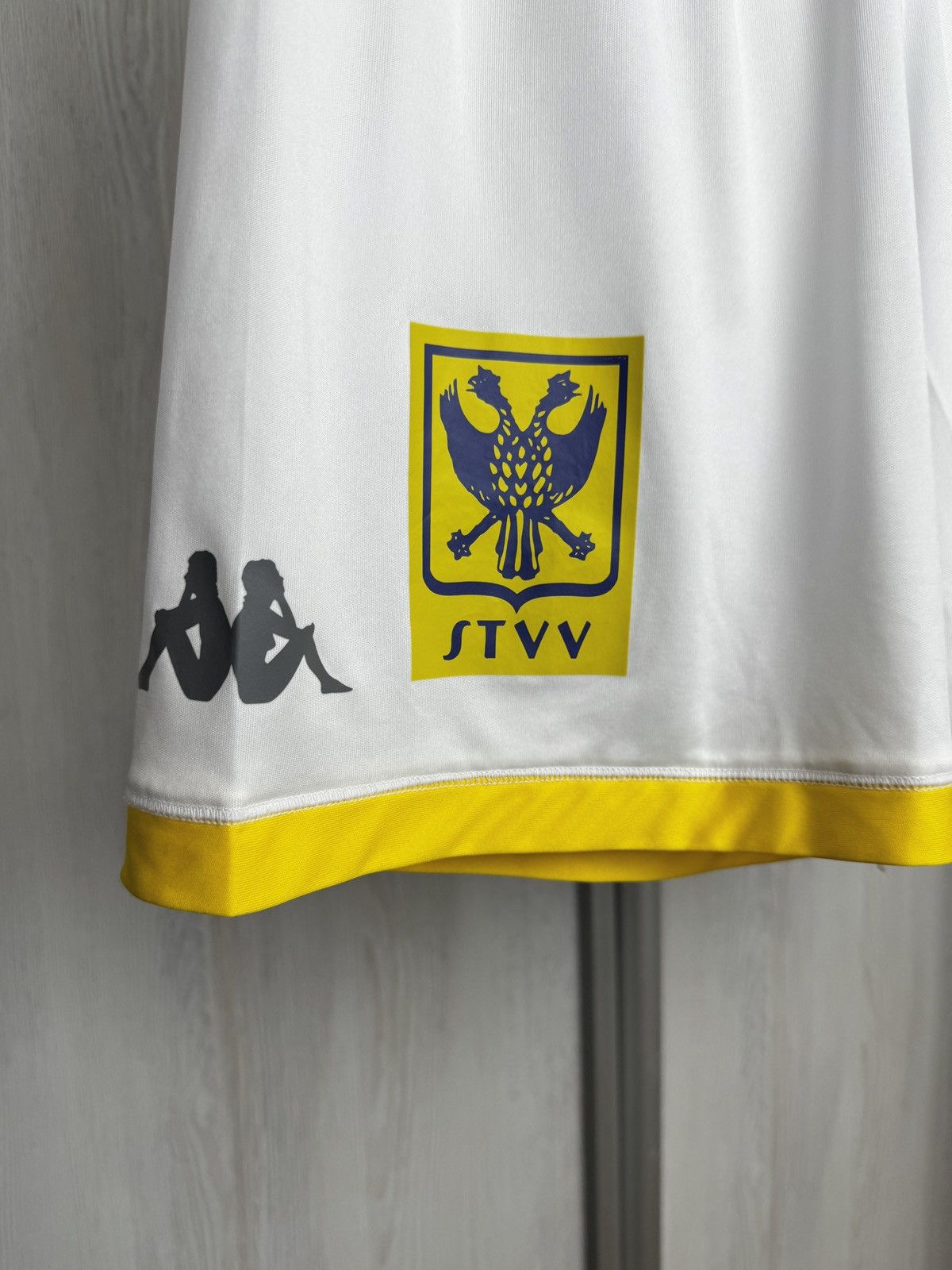 Kappa Kappa Kombat STVV Sint-Truiden match issue soccer shorts M Size US 32 / EU 48 - 3 Thumbnail