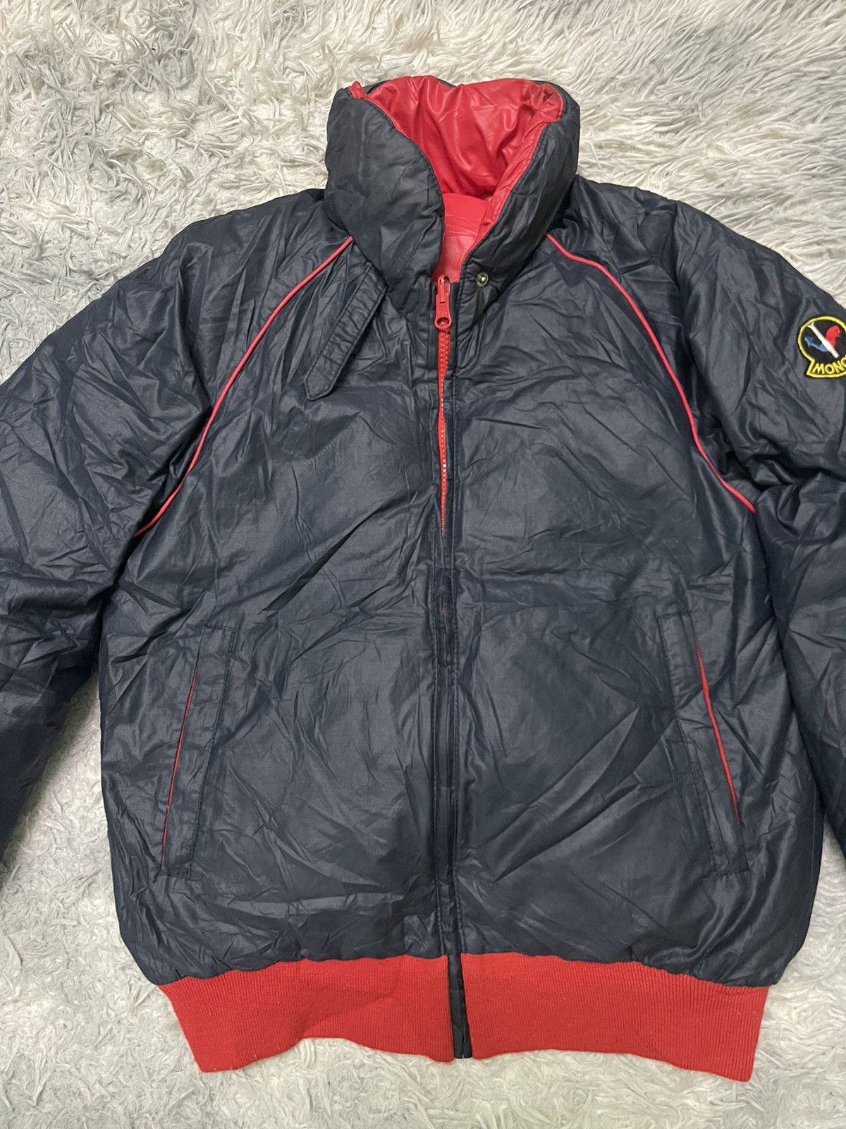 Japanese Brand × Moncler × Vintage 90s MONCLER DOWN PUFFER REVERSIBLE JACKET Size US M / EU 48-50 / 2 - 20 Thumbnail