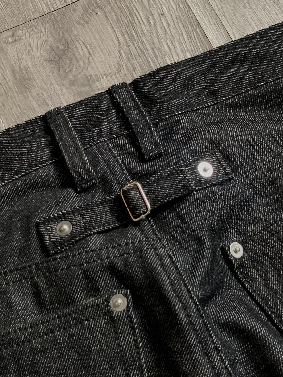 Japanese Brand DOOF.YOUTH KAIHARA JAPANESE RAW DENIM FLARE WIDE LEG JEANS Size US 32 / EU 48 - 6 Thumbnail