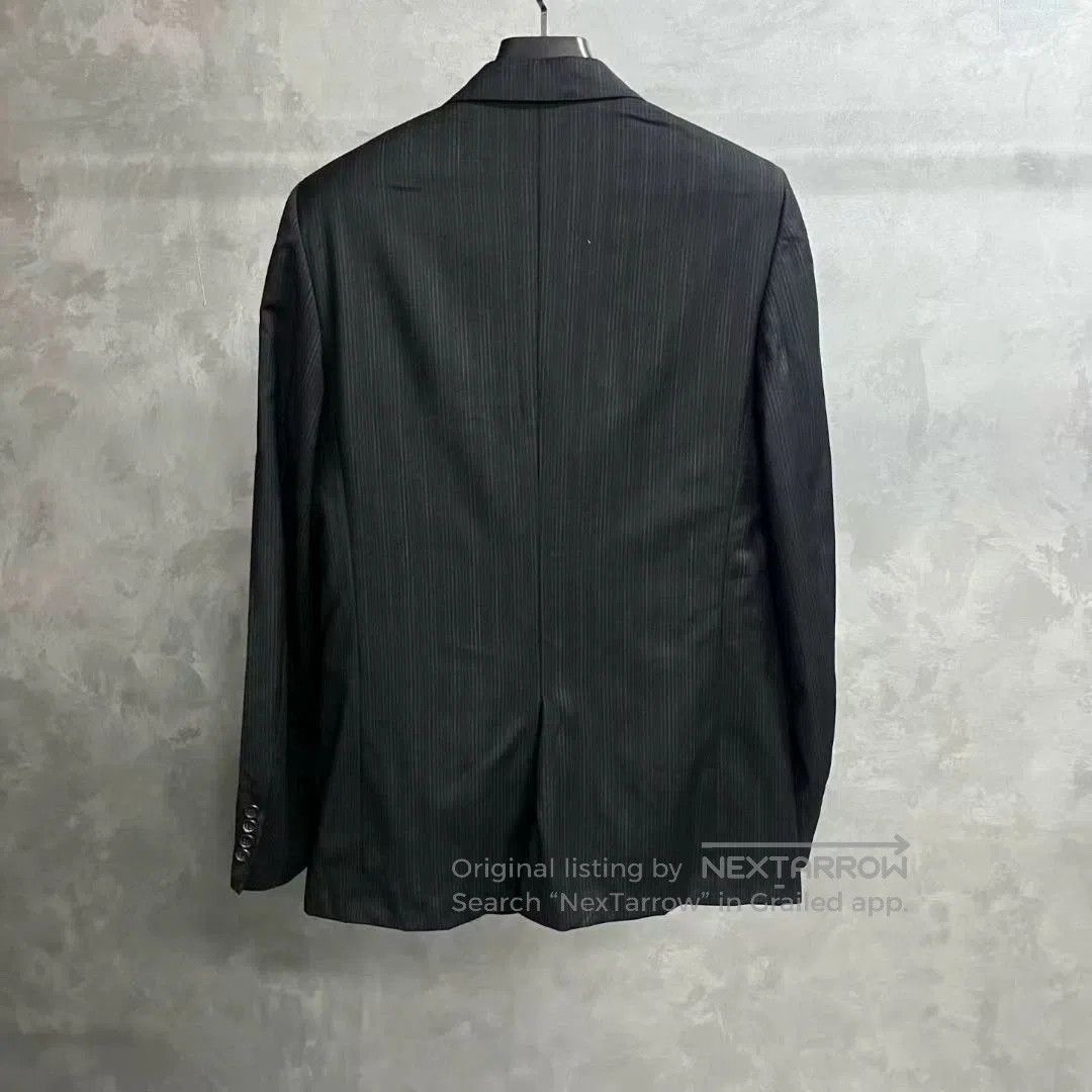 Dior Dior Black Pinstripe Formal Blazer. Size US M / EU 48-50 / 2 - 5 Thumbnail
