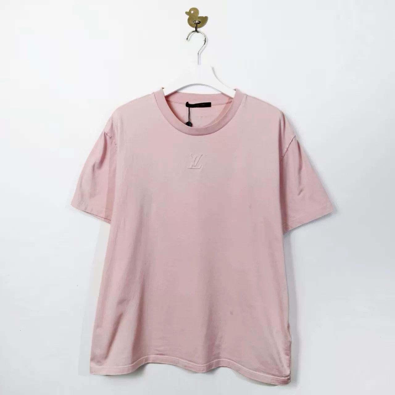 Louis Vuitton Louis Vuitton 2026 Embossed Logo Cotton T-shirt Size L / US 10 / IT 46 - 1 Thumbnail