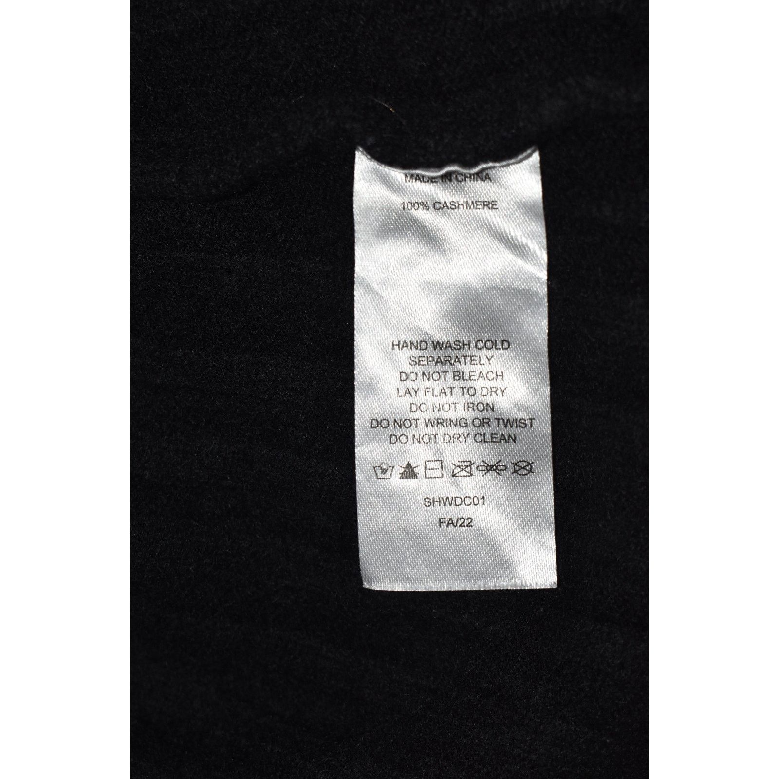 Quince QUINCE 100% Mongolian Cashmere Black Ribbed Midi Skirt Sz M Size 27" / US 4 / IT 40 - 4 Thumbnail