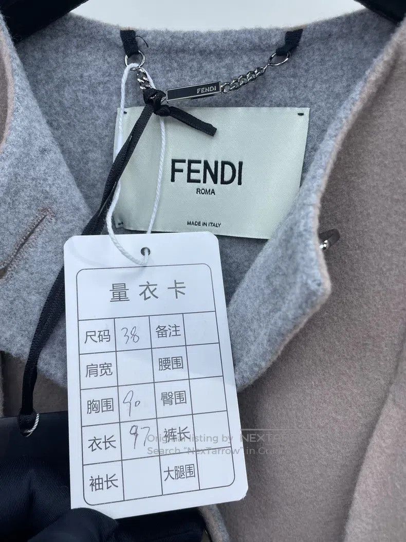 Fendi Fendi Fur Pockets Cloak Coat Size XS / US 0-2 / IT 36-38 - 7 Thumbnail