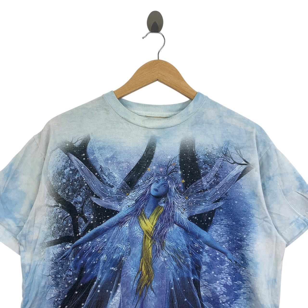 Vintage Vintage 2002 THE MOUNTAIN Winter Fairy Angel Tee Shirt Top Size US M / EU 48-50 / 2 - 2 Thumbnail