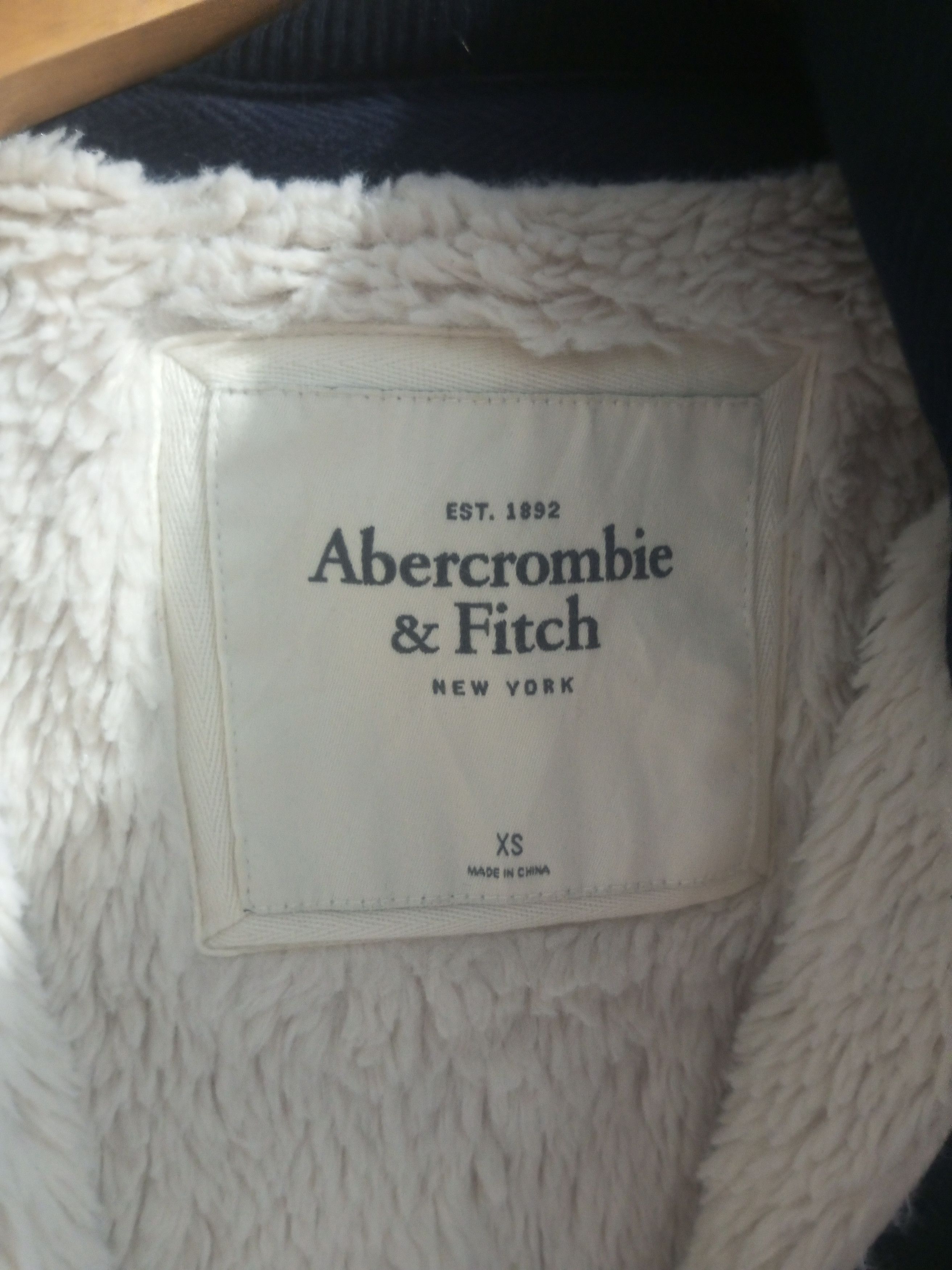 Abercrombie & Fitch Vintage abercrombie & Fitch sherpha fur hoodie Size US XS / EU 42 / 0 - 8 Thumbnail