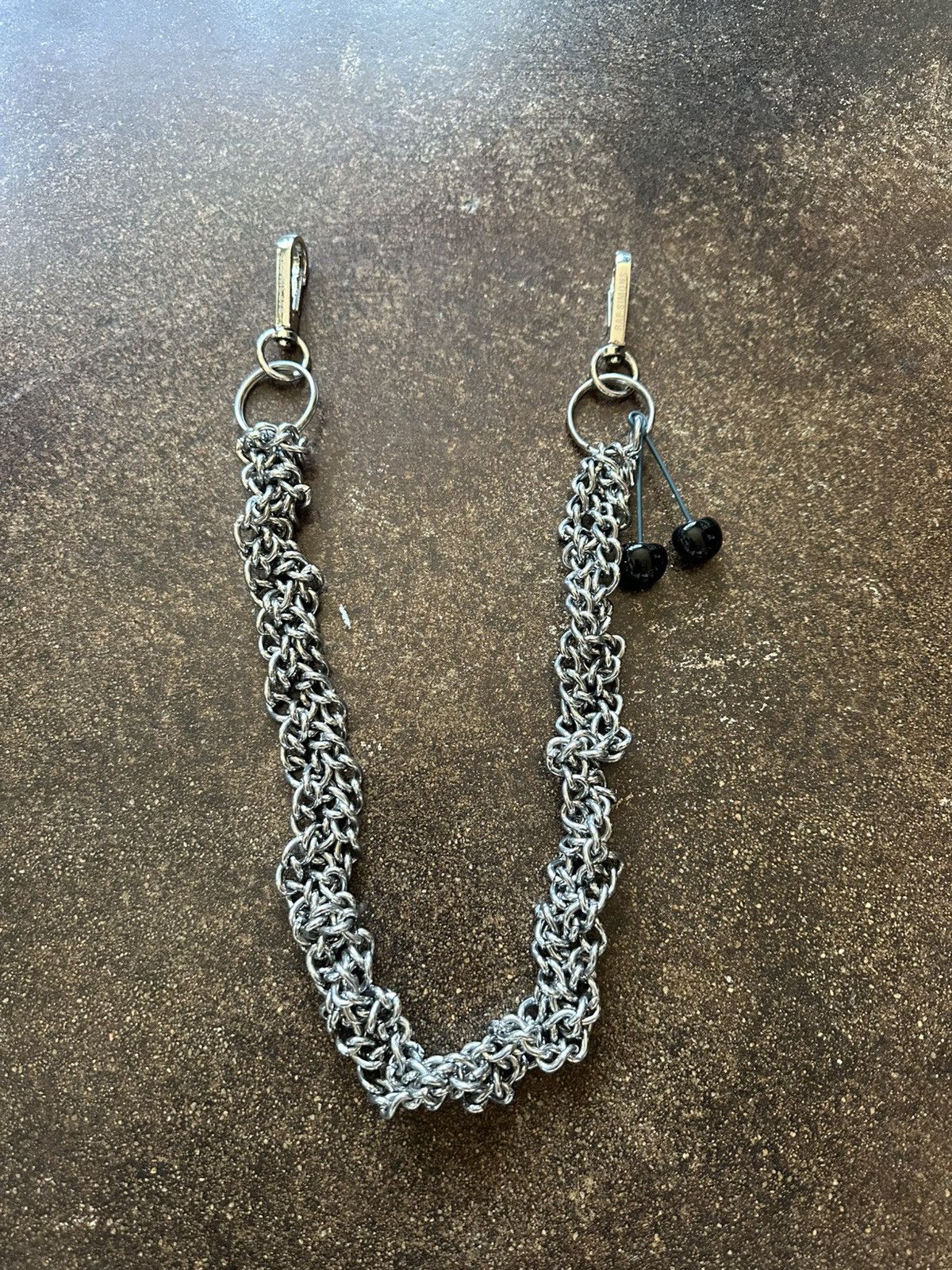Raf Simons 🚨NEED GONE🚨Raf Simons Cherry Twisted Wallet Chain | Grailed