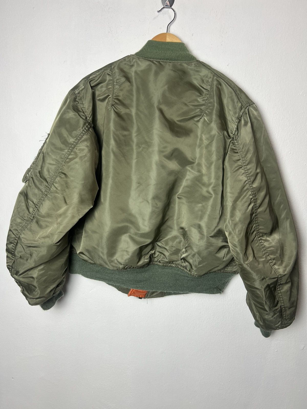 Alpha Industries Vintage Alpha Industries MA-1 Reversible Jacket Size US L / EU 52-54 / 3 - 6 Thumbnail