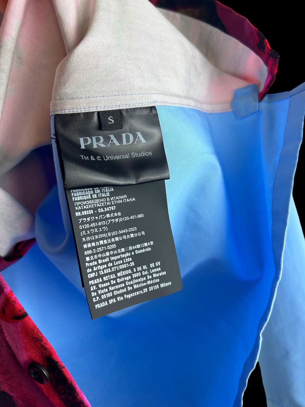 Prada × Universal Studios Runway FW19 Mohair Frankenstein Button Up Size US S / EU 44-46 / 1 - 6 Thumbnail