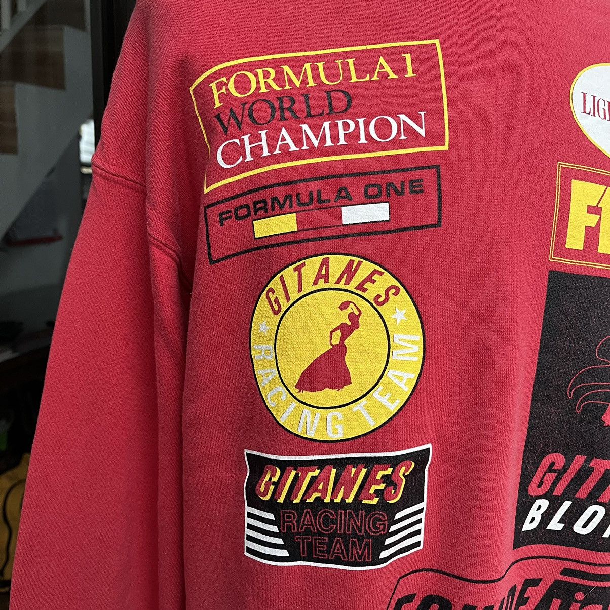 Vintage Vintage 90s GITANES Formula One Racing Team Roll Neck Size US L / EU 52-54 / 3 - 5 Thumbnail