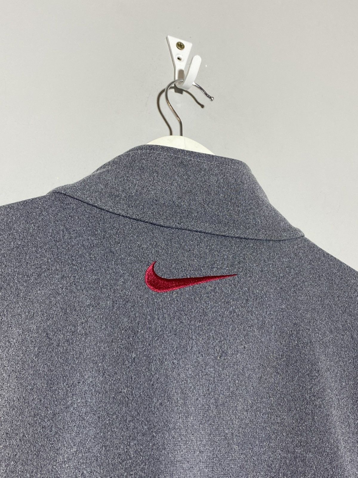Nike 🔥 VINTAGE 90s NIKE FULL ZIP TRACK JACKET RARE DESIGN Size US XL / EU 56 / 4 - 13 Thumbnail