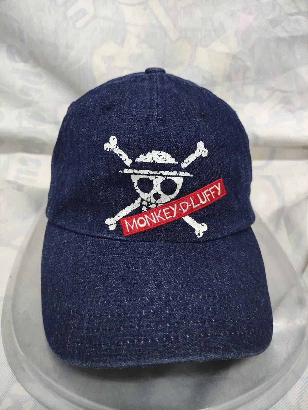 One Piece ANIME ONE PIECE BIG LOGO UNIVERSAL STUDIOS DENIM CAP Size ONE SIZE - 2 Thumbnail