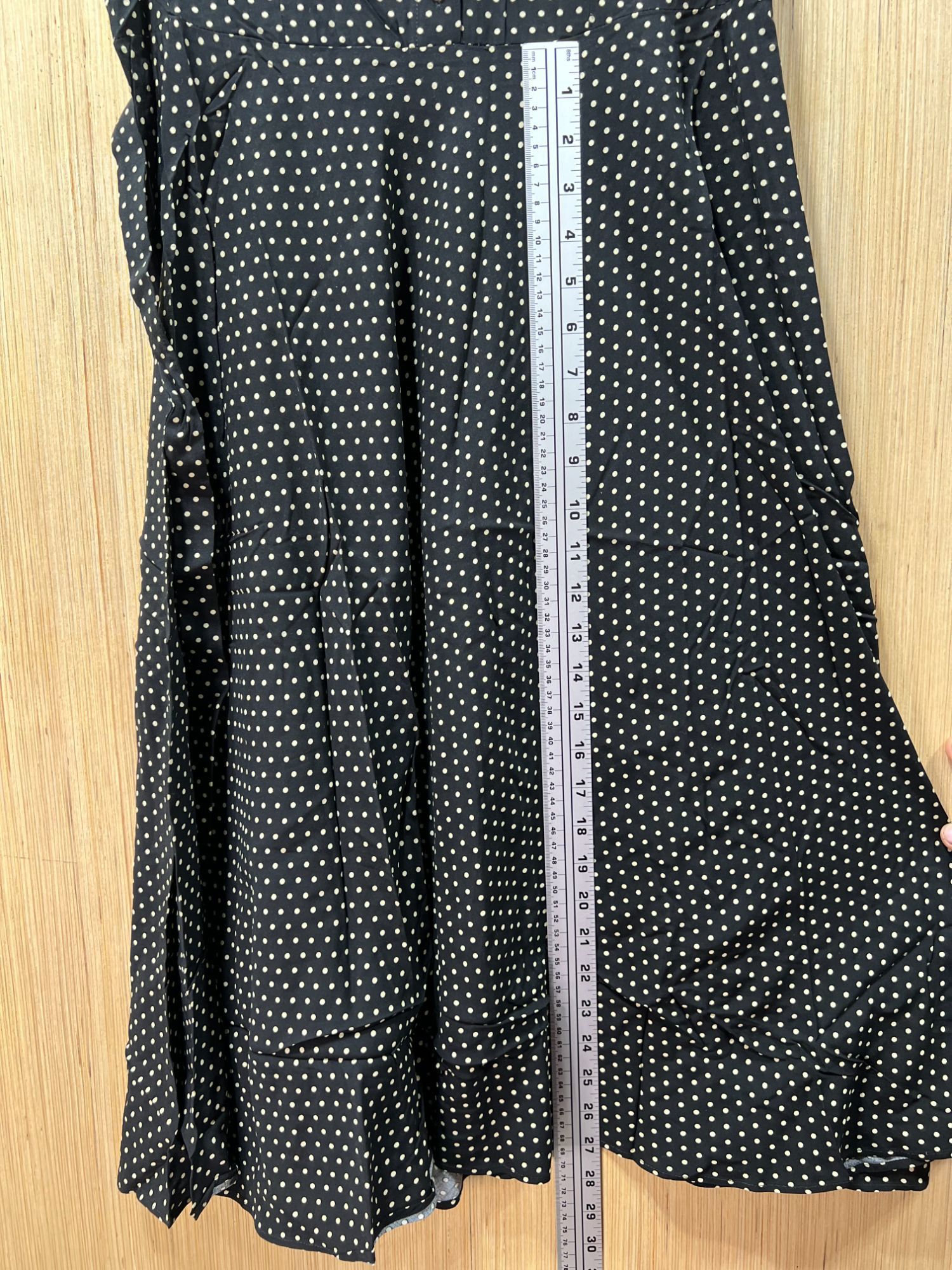 Chaps Chaps- Women's Casual Bohemian Midi Dress V-Neck With Wavy S Size M / US 6-8 / IT 42-44 - 7 Thumbnail