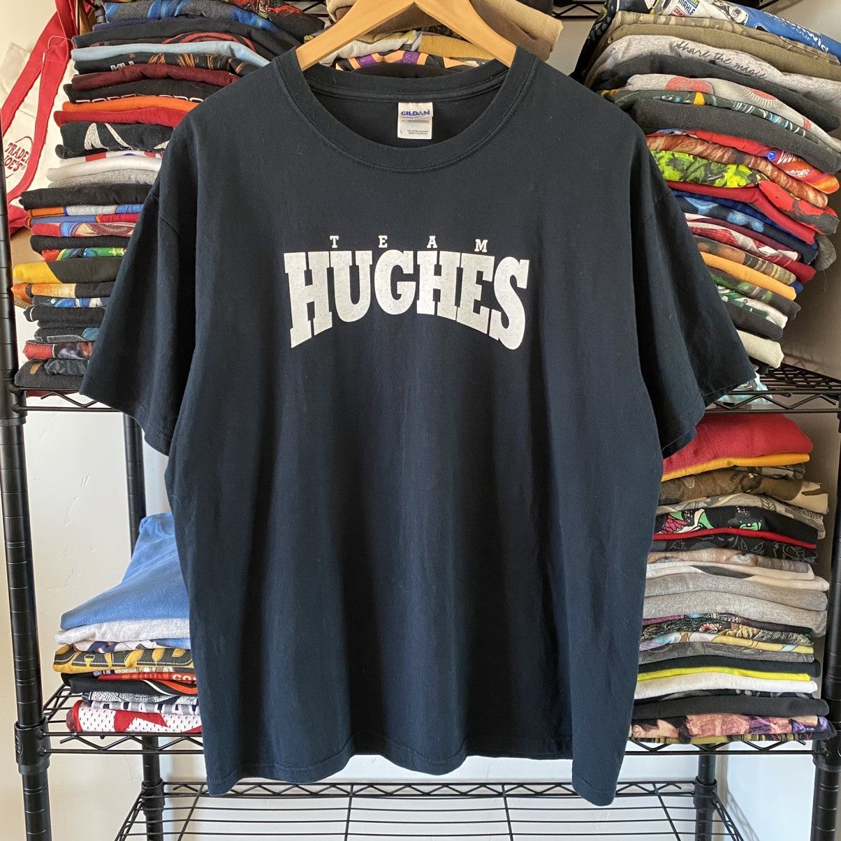 Gildan Vintage UFC Matt Hughes T-Shirt Double Sided Y2K Bring It! Size US L / EU 52-54 / 3 - 1 Thumbnail