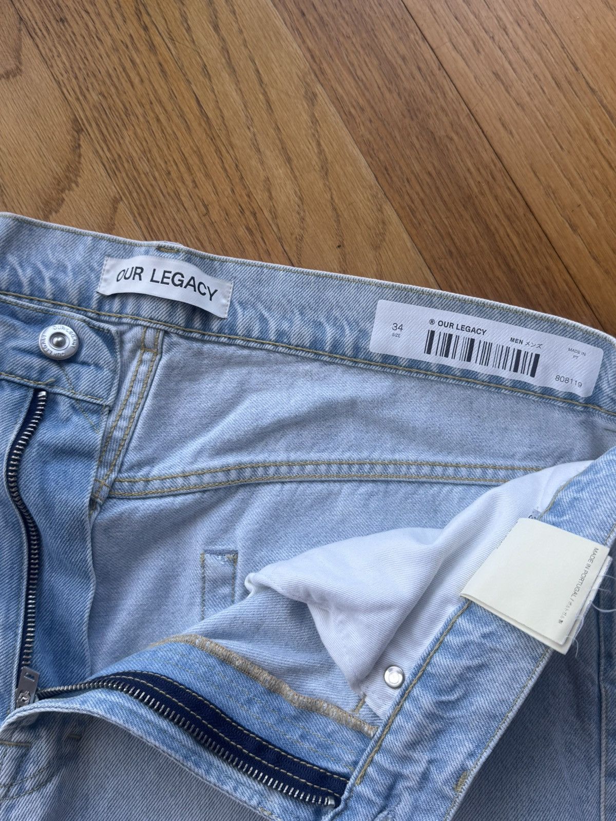 Our Legacy Our Legacy Extended Third Cut Denim - Size 34 Size US 34 / EU 50 - 2 Thumbnail