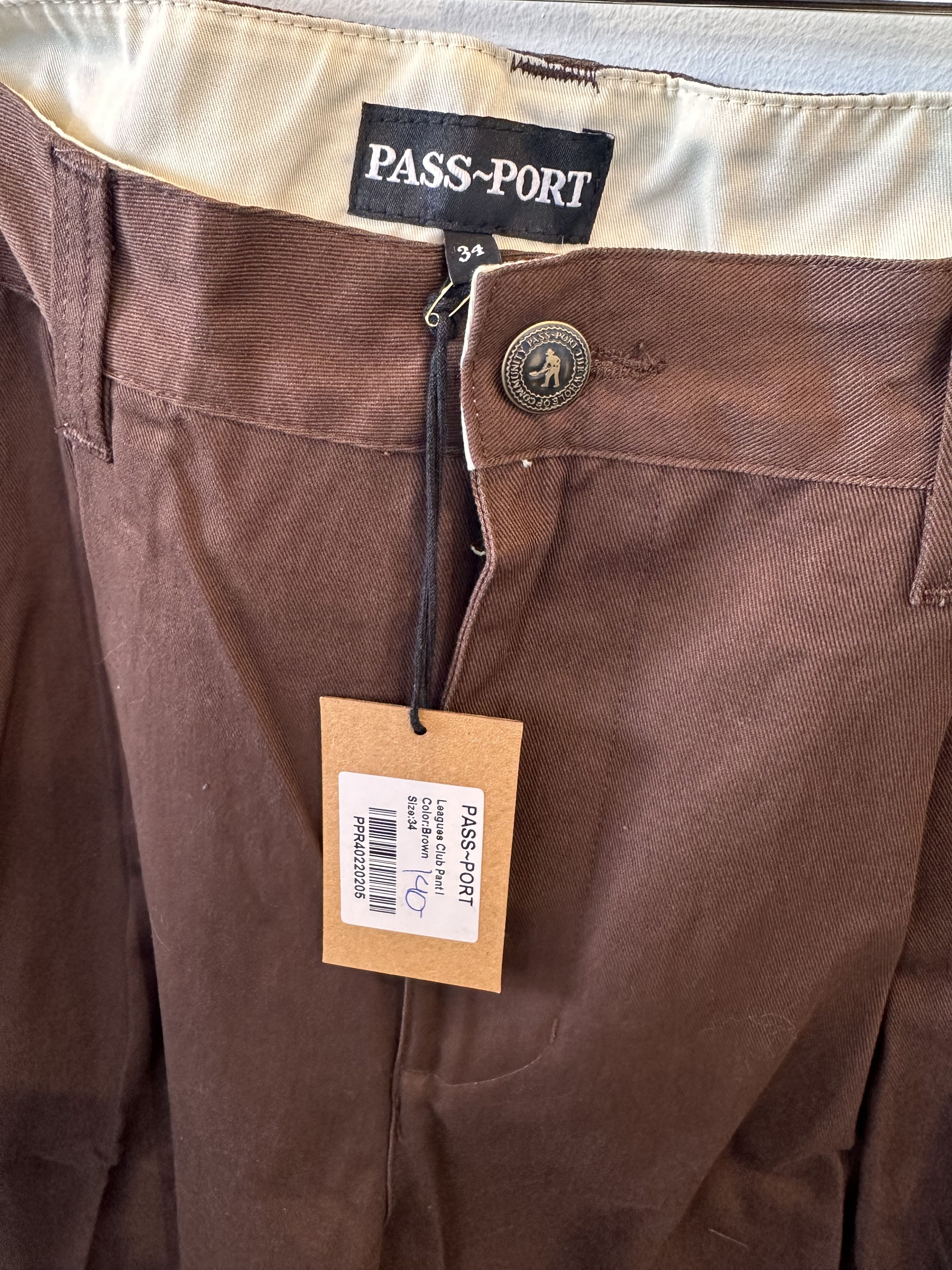 Passport PASS~PORT Leagues Club Pants size 34 Size US 34 / EU 50 - 8 Thumbnail