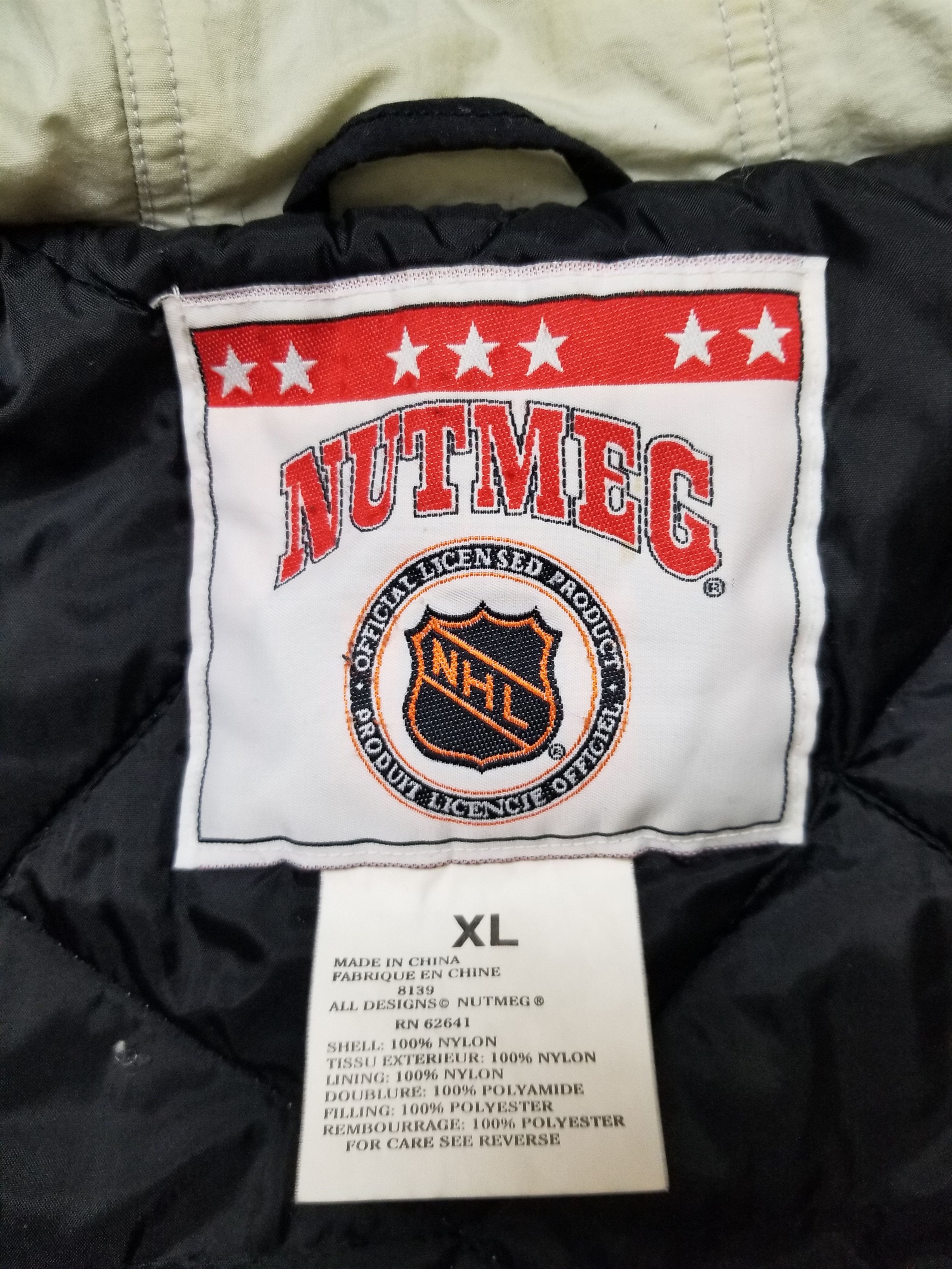 Nutmeg Vintage Los Angeles Kings NHL Nutmeg Insulated Hockey Jacket Size US XL / EU 56 / 4 - 19 Thumbnail