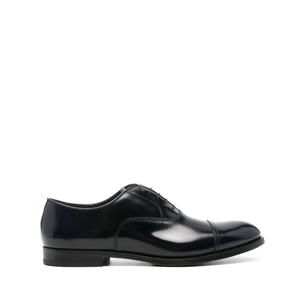 Doucal's Doucal's BLACK Oxford Shoes Size US 7 / EU 40 - 1 Thumbnail