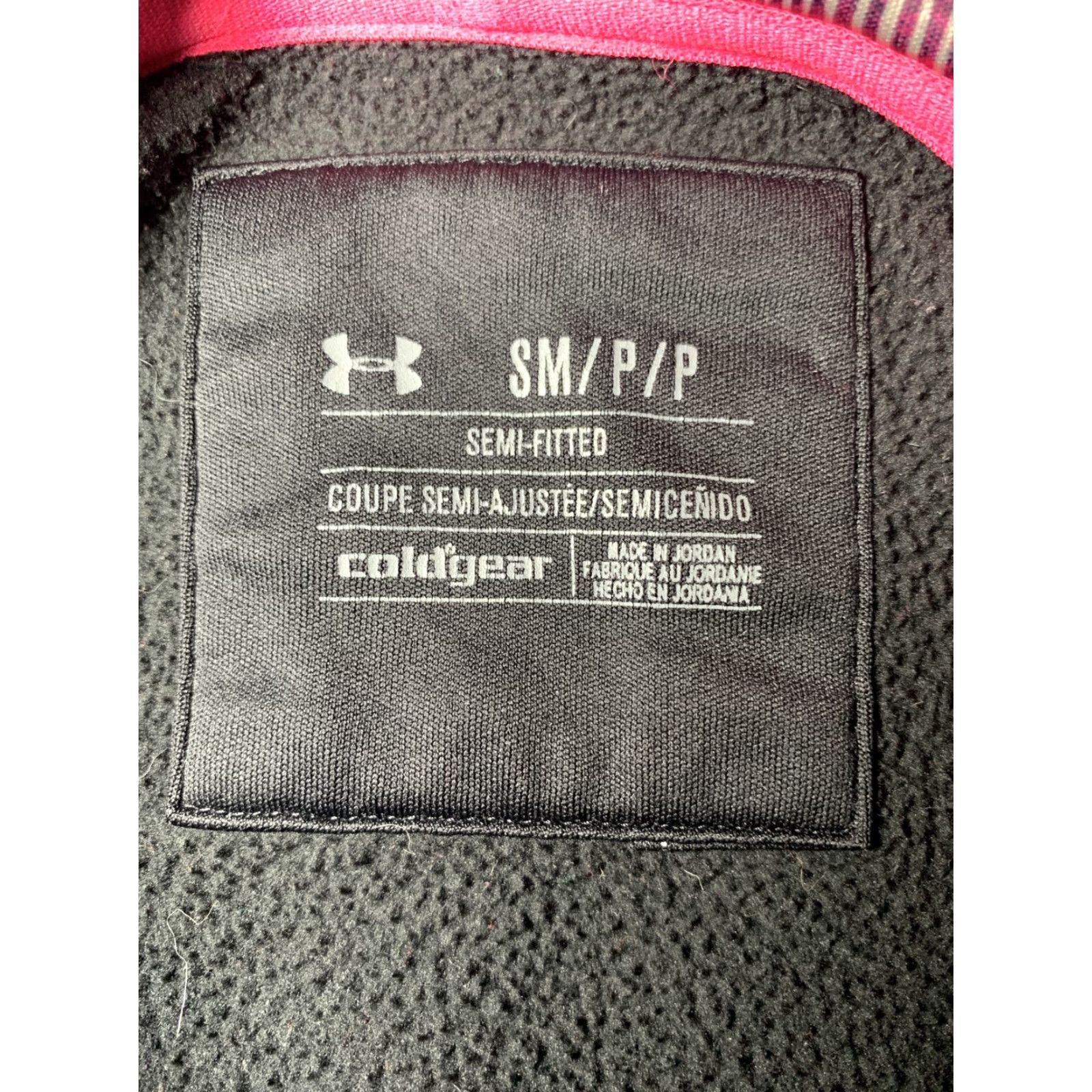Under Armour Under Armour Coldgear Sweatshirt Hooded Small Black Pink Mens Cold Gear Hoodie Size US S / EU 44-46 / 1 - 4 Thumbnail