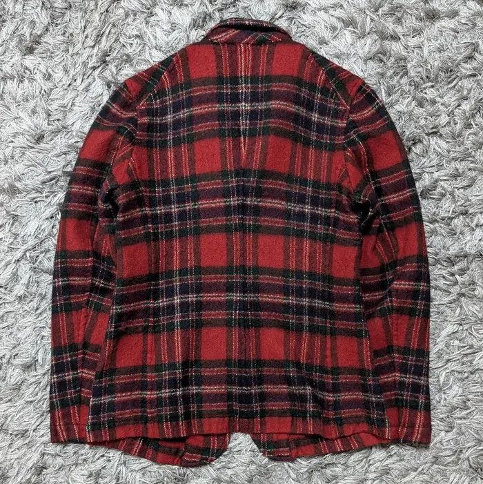 Comme des Garcons 💥FINAL DROP💥A/W 1998 CDG Red Check WoolWinter Size M / US 6-8 / IT 42-44 - 2 Thumbnail