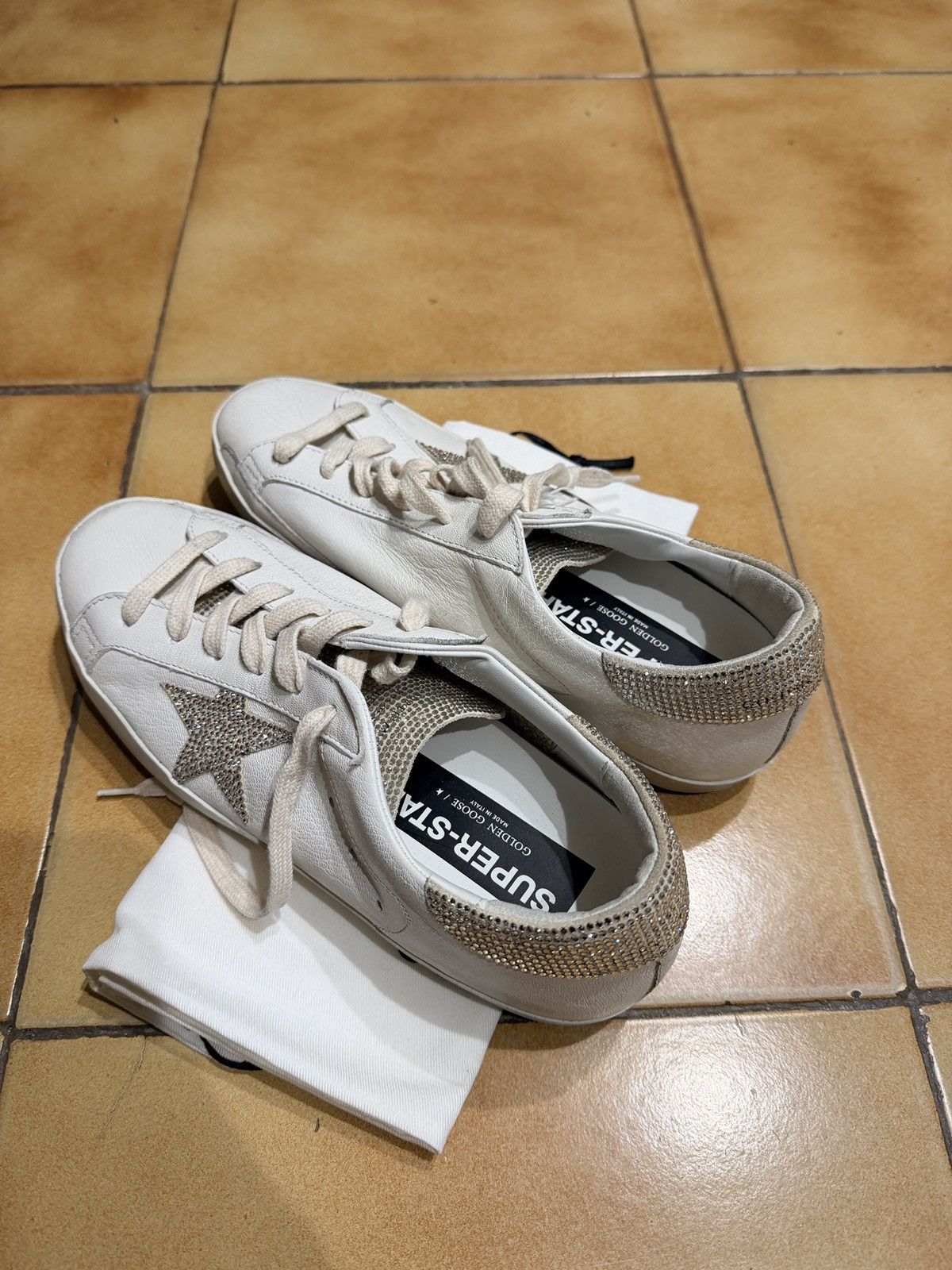 Golden Goose Golden goose super star Swarovski Size US 11 / IT 41 - 4 Thumbnail