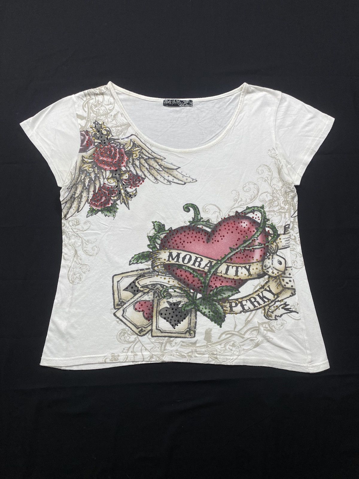 Dig Deep Japanese Sick poem gothic Dig Deep Tee Lgb Ifsix style Size US L / EU 52-54 / 3 - 1 Thumbnail