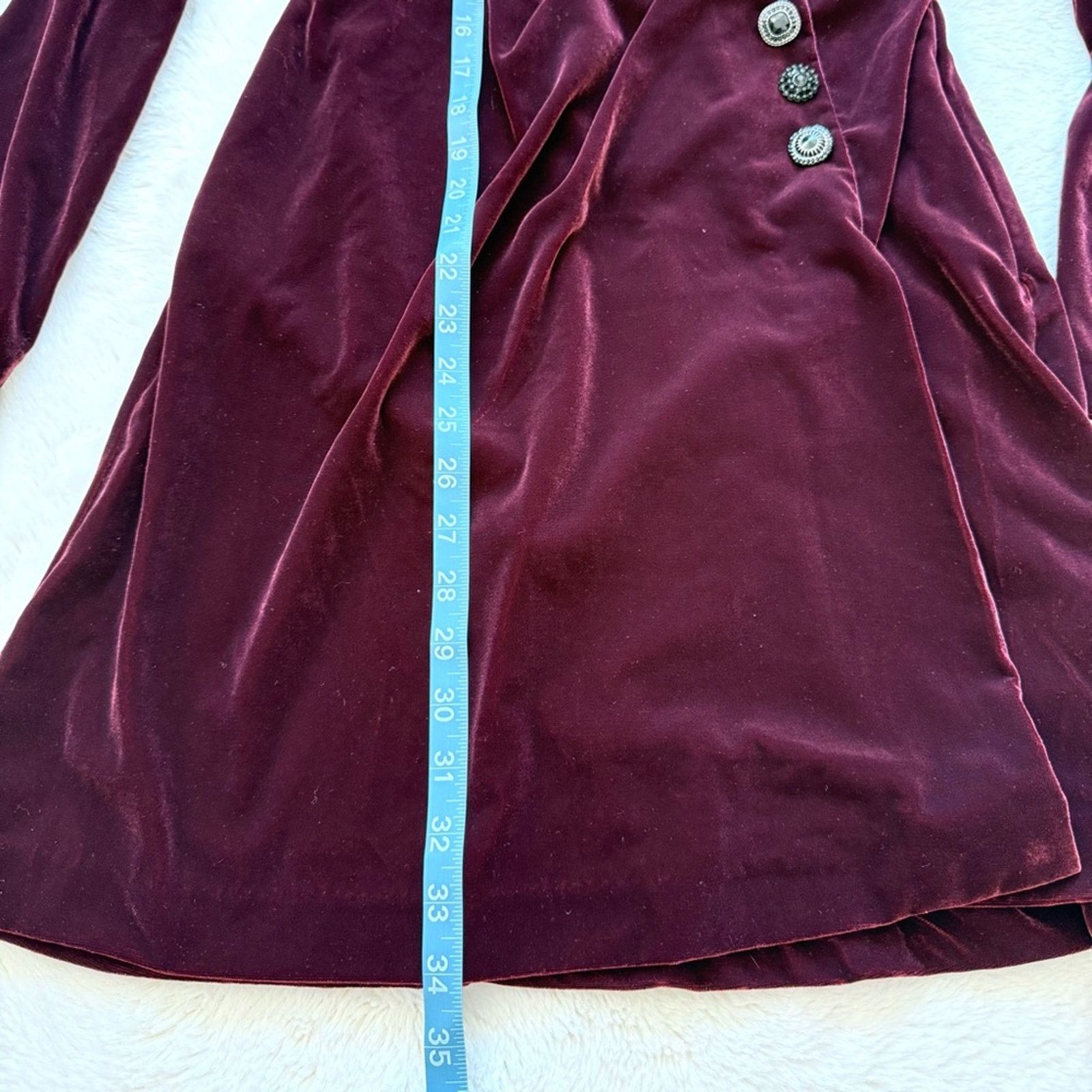 The Kooples NWT!!! The Kooples women velvet dress 1 or M Retail 325$ Size M / US 6-8 / IT 42-44 - 13 Thumbnail