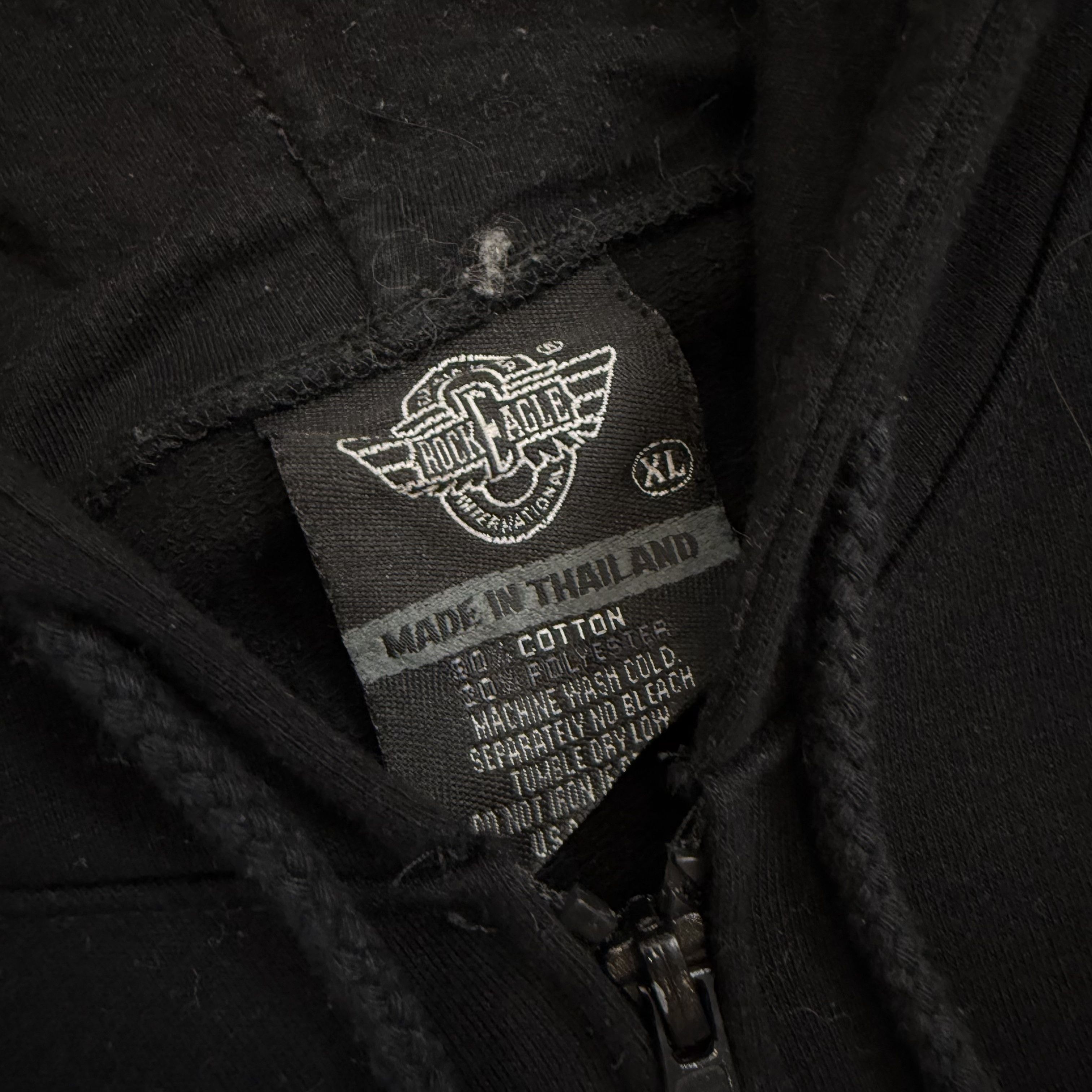 Vintage Vintage Rock Metal Reaper Graphic Zip Hoodie Hooded Sweat Size US XL / EU 56 / 4 - 10 Thumbnail