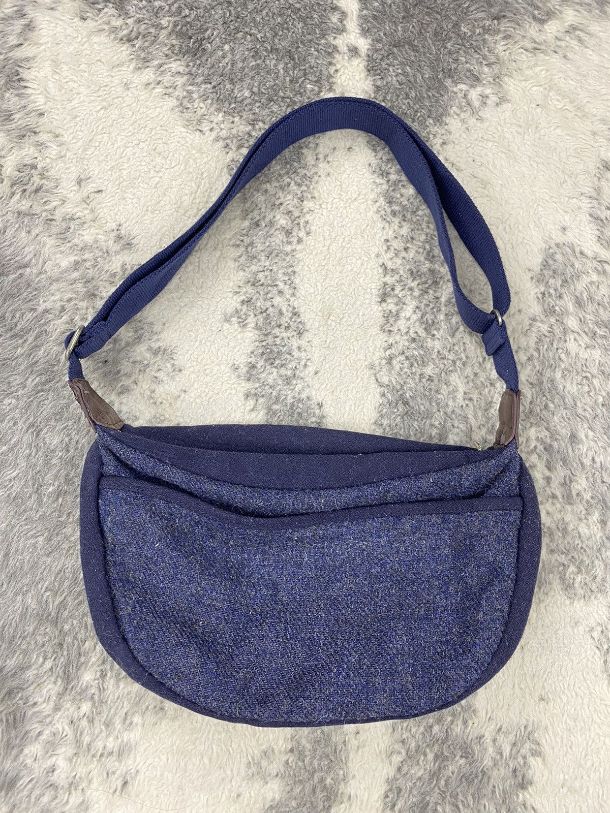 Beams Plus × Designer × Harris Tweed Harris Tweed x BEAMS Hand Woven Banana Satchel Bag Size ONE SIZE - 6 Thumbnail