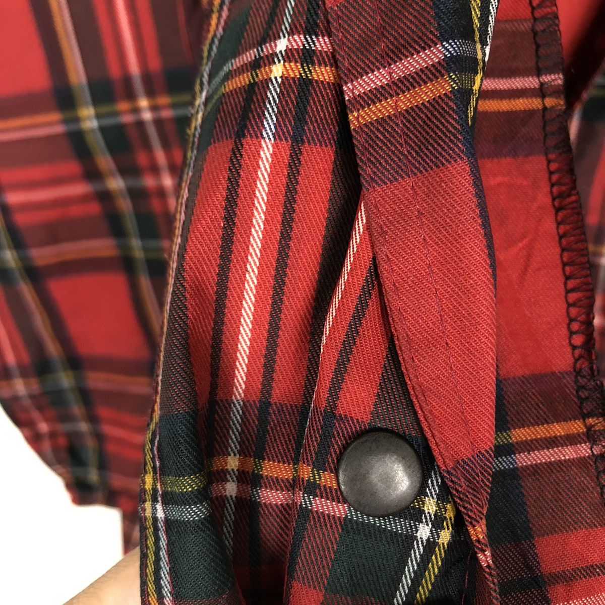 Japanese Brand 🔥Vintage Punk Design Tartan Check Bondage Portomoro Italy Size US M / EU 48-50 / 2 - 22 Thumbnail