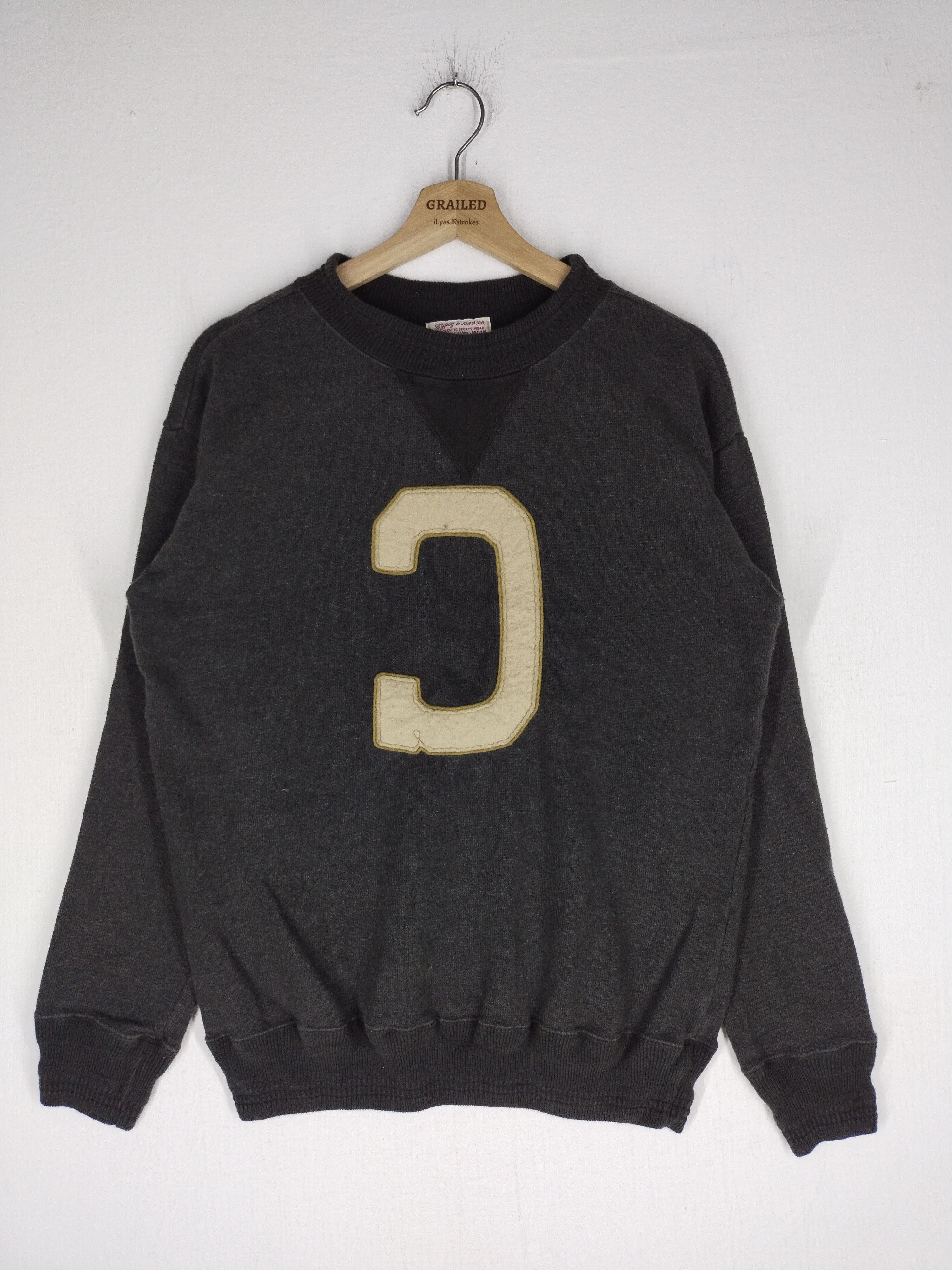 image of Vintage Gypsy And Sons Spellout G Sweatshirt, Men's (Size Medium)