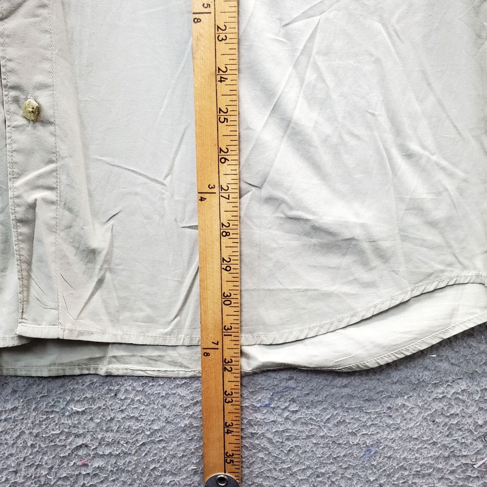 Vintage Columbia Fishing Shirt Mens L Tan Thermal Lined Detail Pocket Button Up Collared Shirt Size US L / EU 52-54 / 3 - 5 Thumbnail