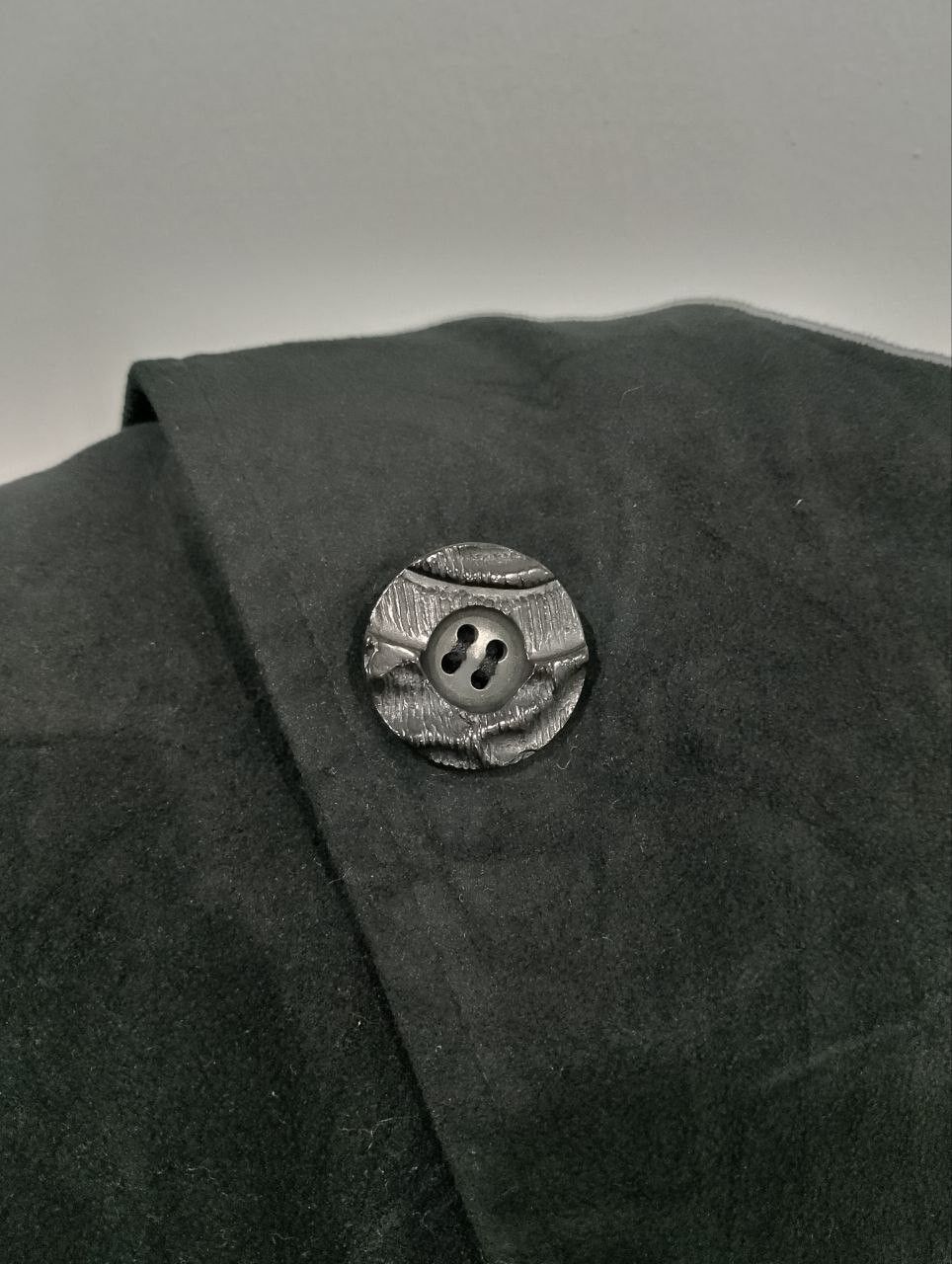 Japanese Brand PROLENE Japan Oversized Button Up Coat Jacket Size L / US 10 / IT 46 - 8 Thumbnail