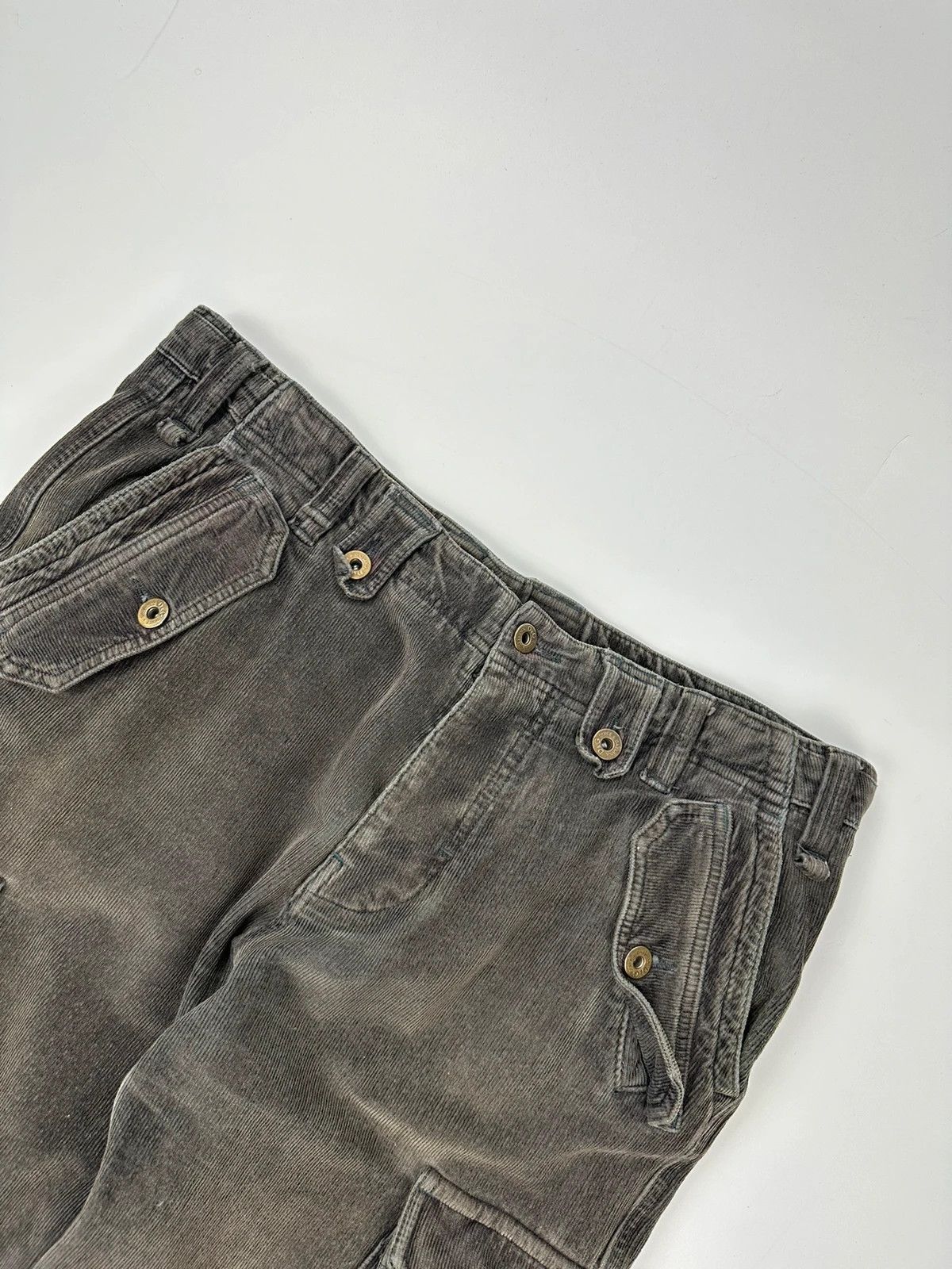 Dolce & Gabbana Dolce & Gabbana Khaki Cargo Corduroy Pants Size US 38 / EU 54 - 3 Thumbnail