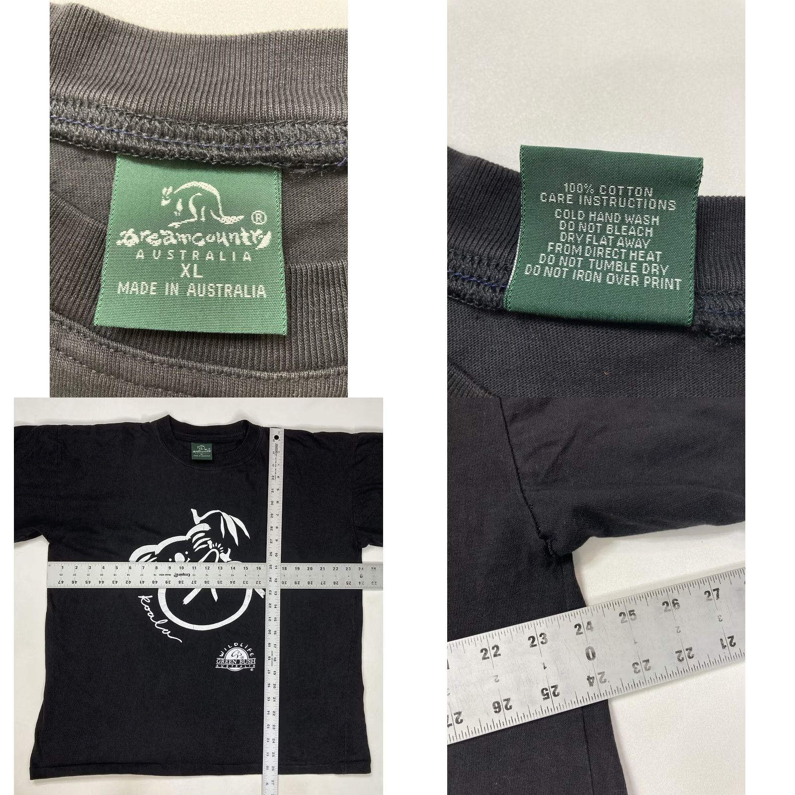 Vintage VINTAGE Koala Australia Wild Life Graphic T-shirt Men XL 90s Single Stitch Size US XL / EU 56 / 4 - 8 Thumbnail