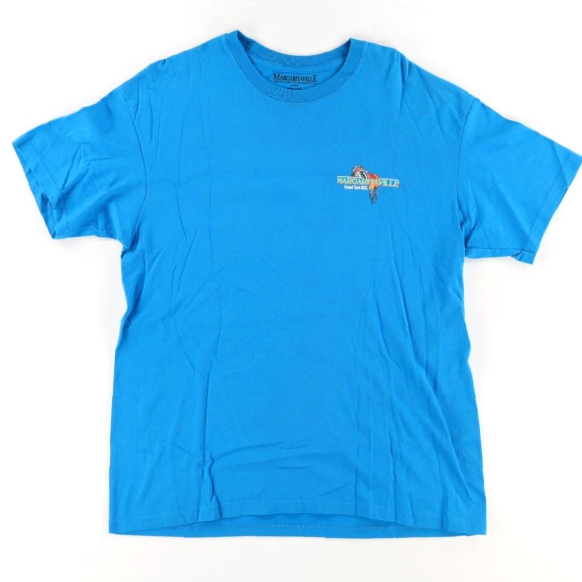 Vintage Margaritaville Jimmy Buffett Solid T-Shirt Blue Men's L Size US L / EU 52-54 / 3 - 4 Thumbnail
