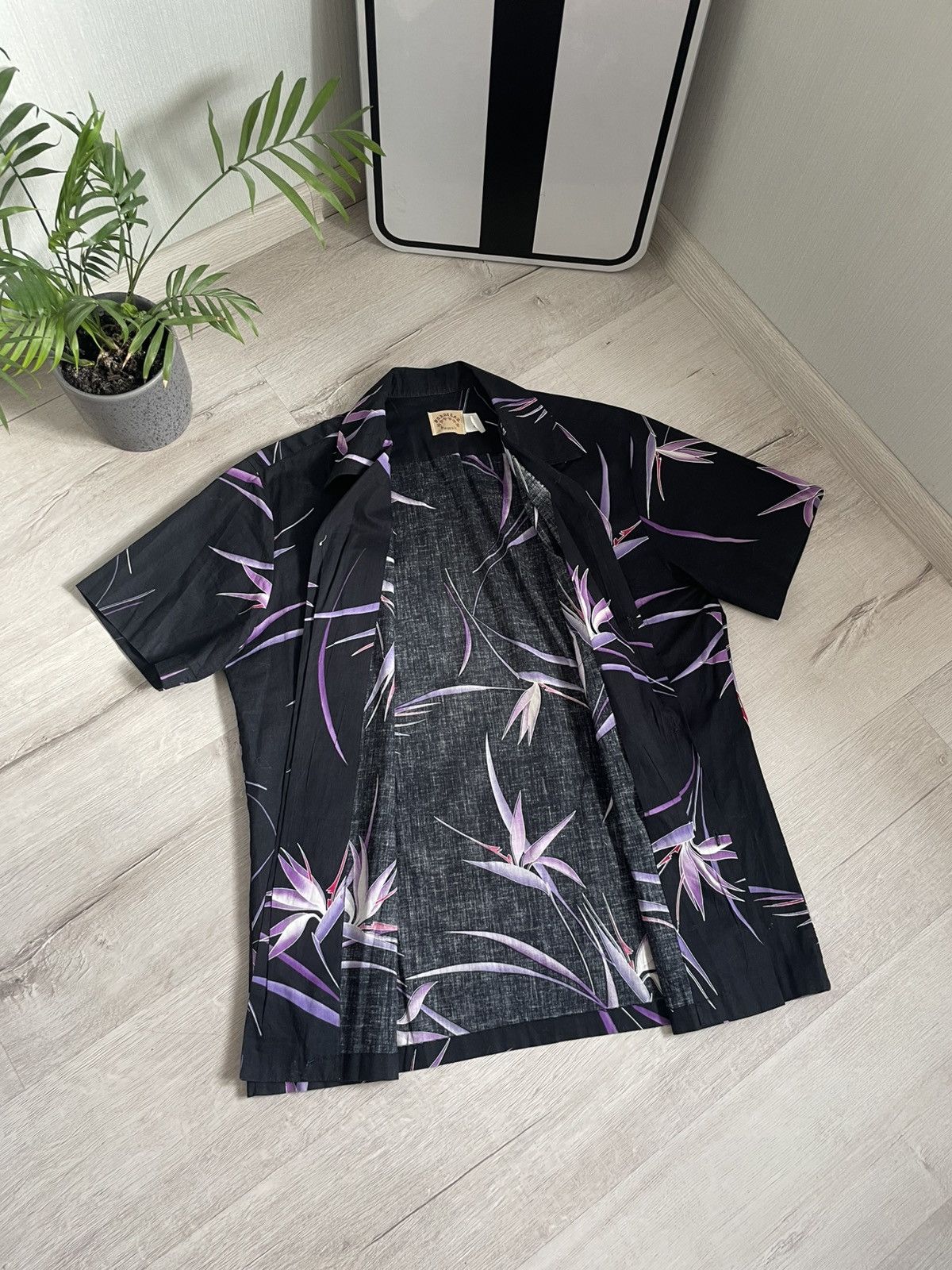 Vintage Vintage Y2k Hawaii Shirt With Flowers Made In USA 2000s Size US L / EU 52-54 / 3 - 8 Thumbnail