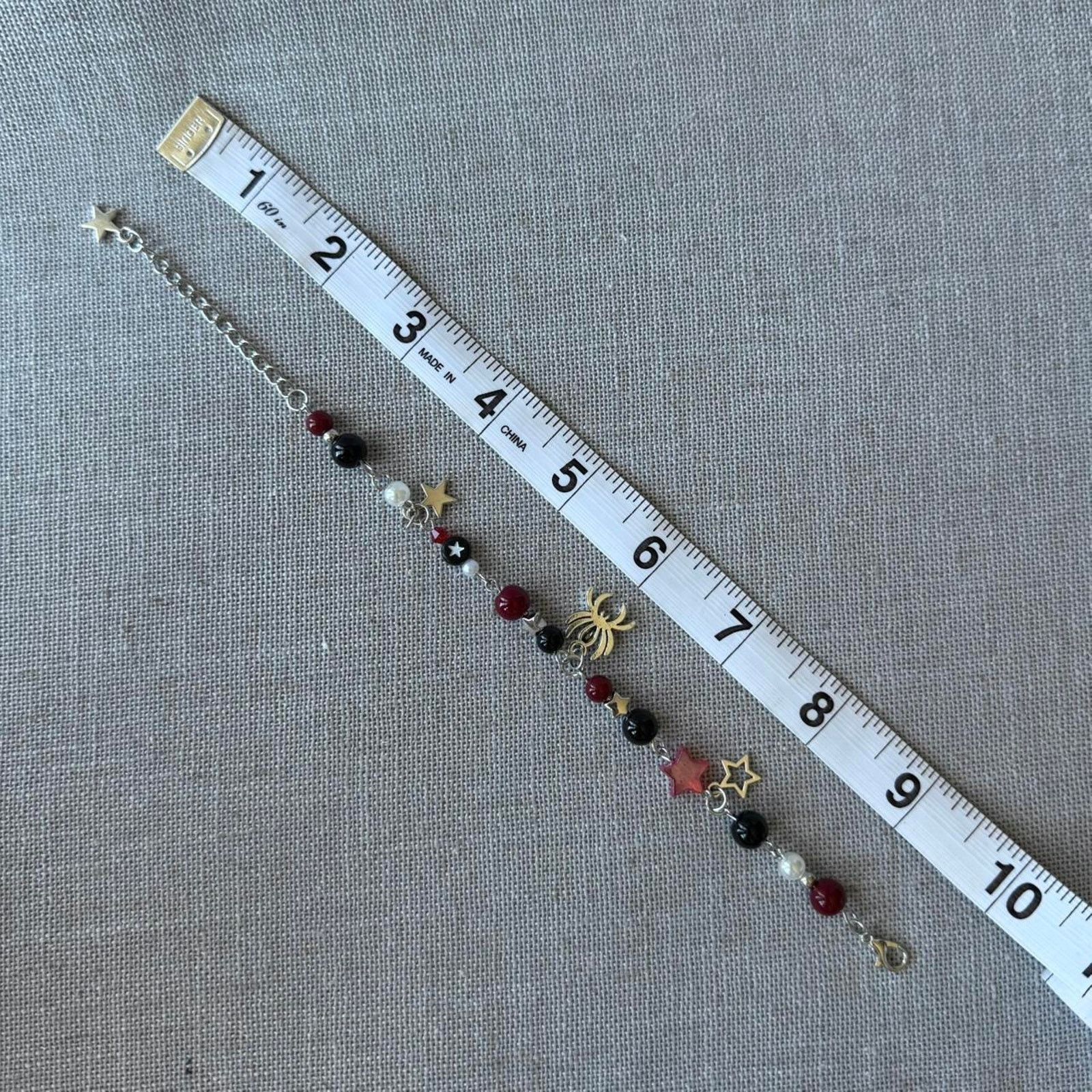 Other Cute y2k beaded charm bracelet Size ONE SIZE - 6 Thumbnail