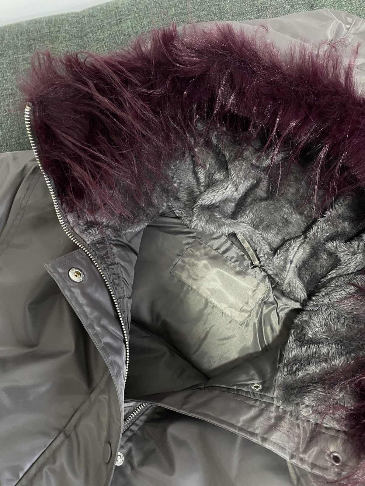 Hysteric Glamour Vintage Faux Fur Bomber Jacket Japanese Avant Garde Mohair Size US S / EU 44-46 / 1 - 9 Thumbnail