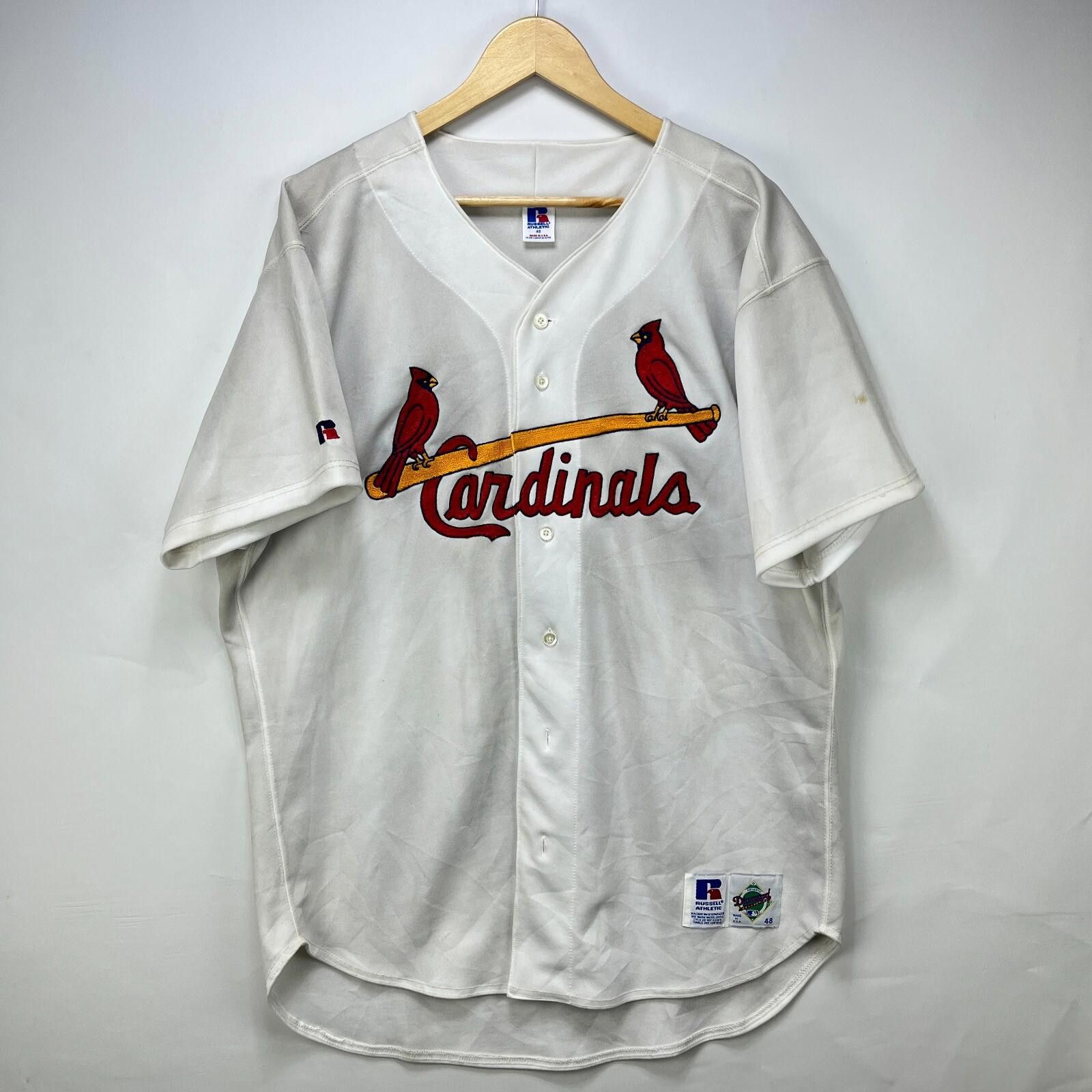 Russell Athletic Vintage 90s Russell Athletic St Louis Cardinals Jersey XL Size ONE SIZE - 1 Thumbnail
