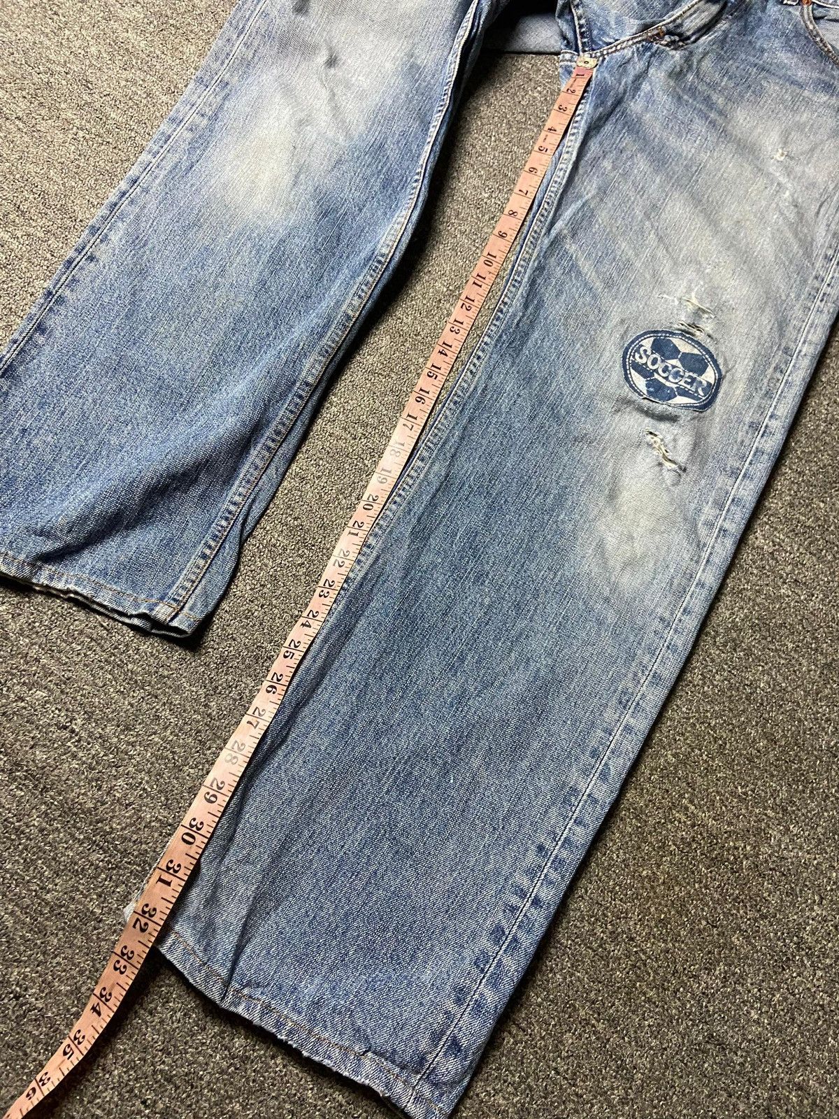 Levi's Levis Strauss Co. 503 Denim Jeans with Patches (164) Size US 32 / EU 48 - 7 Thumbnail