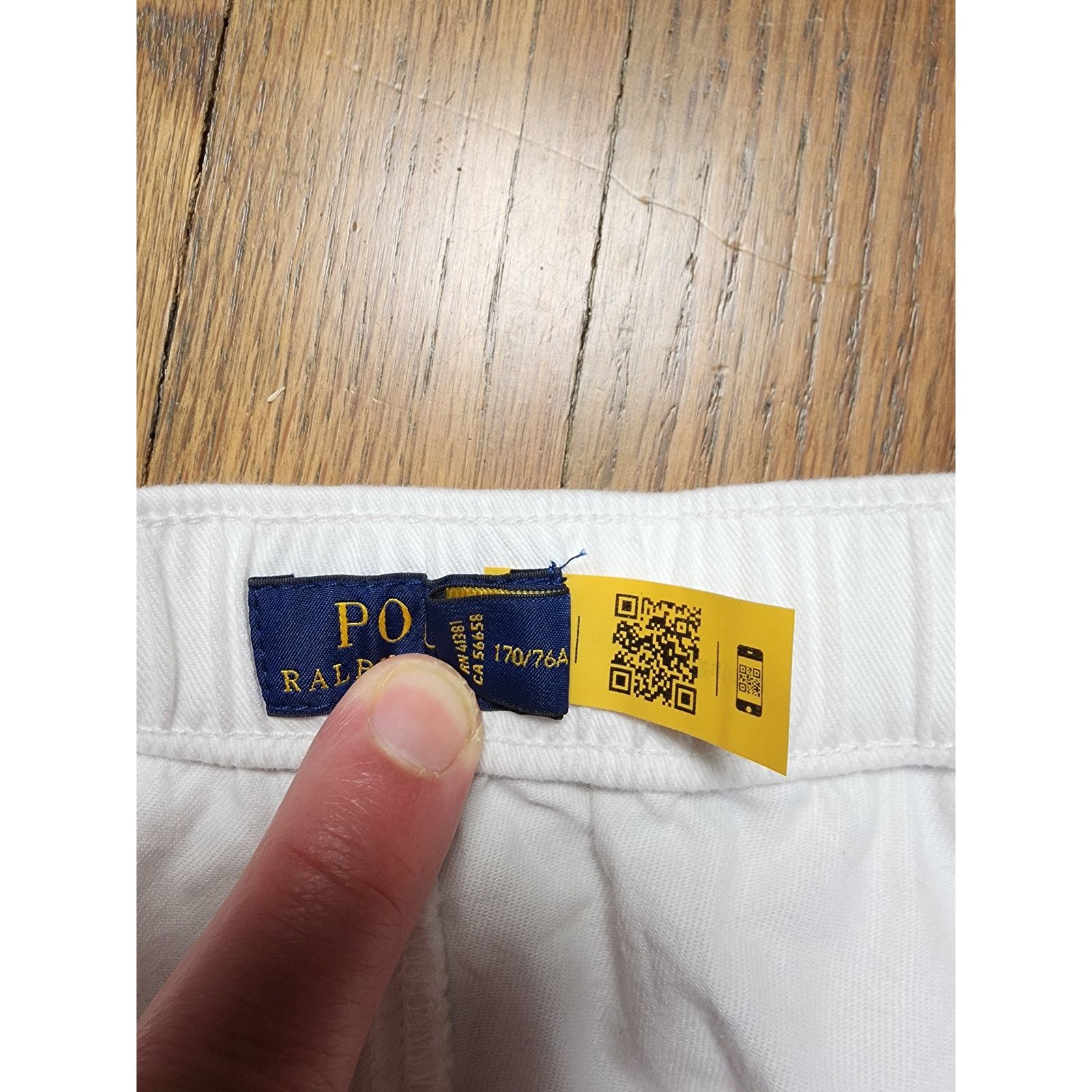 Polo Ralph Lauren Polo Ralph Lauren women's white terry drawstring shorts Size 36" / US 14 / IT 50 - 4 Thumbnail