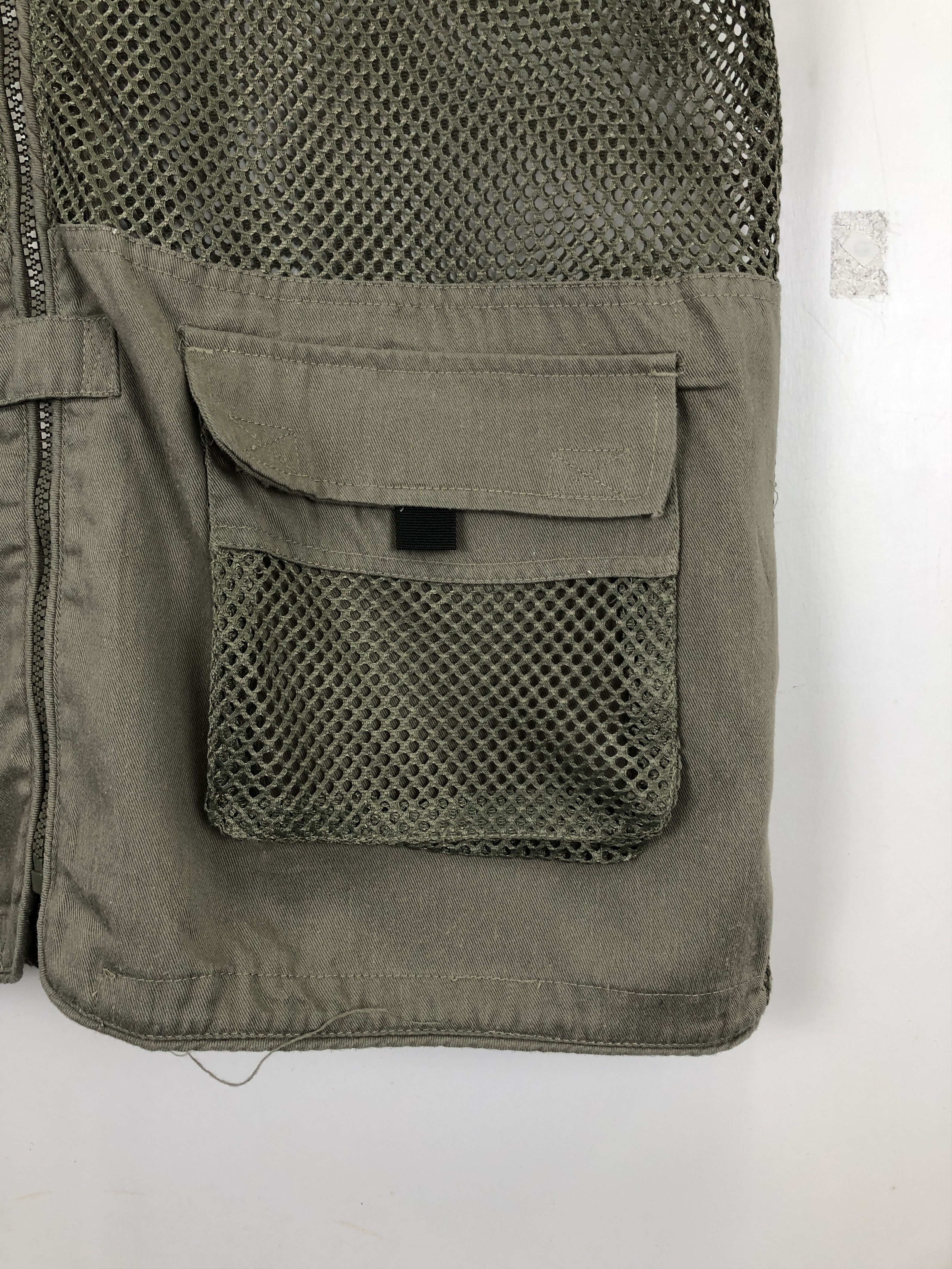 Japanese Brand Vintage Japanese Brand Multi Pocket Tactical Vest J1691 Size US XL / EU 56 / 4 - 7 Thumbnail