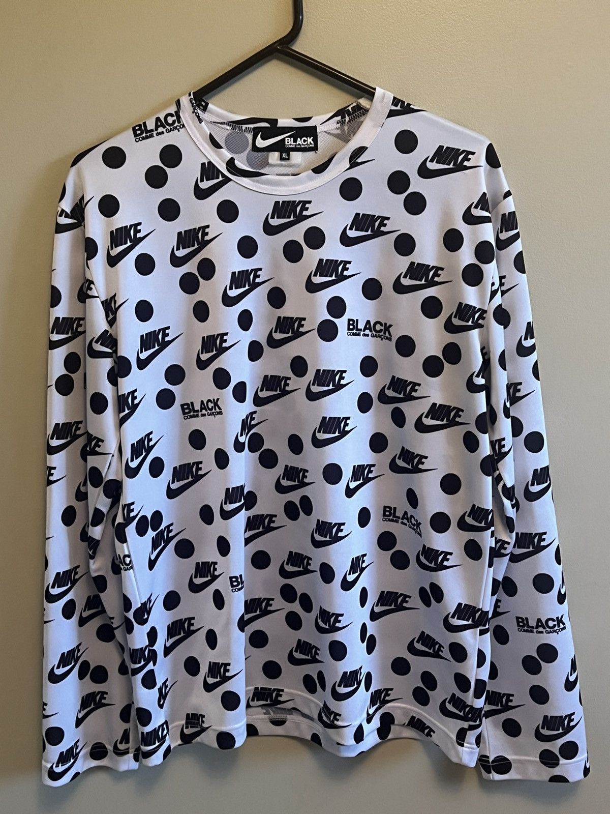 Comme des Garcons × Nike Commedesgarçons BLACK x Nike Longsleeve shirt Size US XL / EU 56 / 4 - 2 Thumbnail