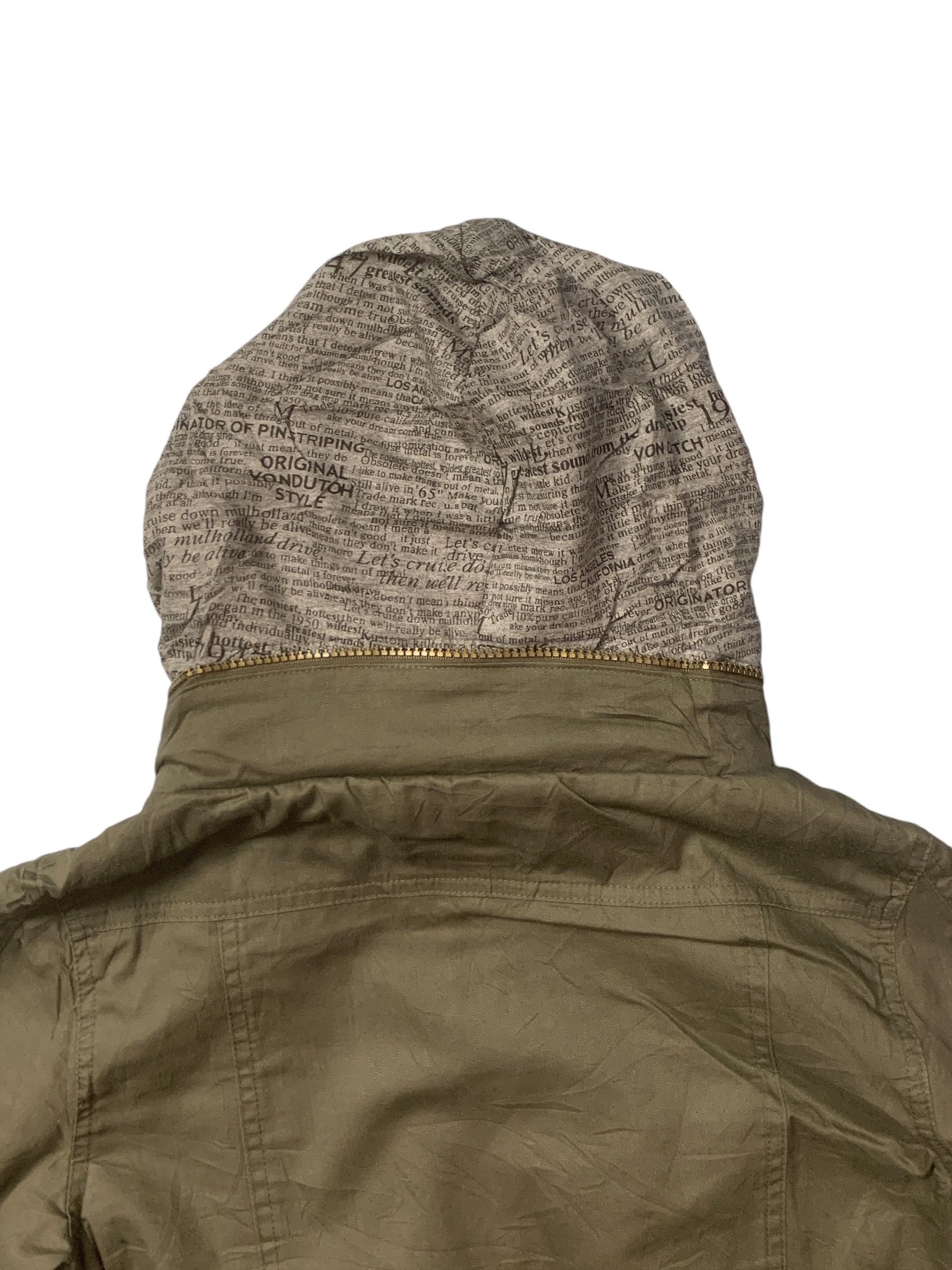Von Dutch Rare Design Vintage Von Dutch Love Addict Military Parkas Size L / US 10 / IT 46 - 12 Thumbnail